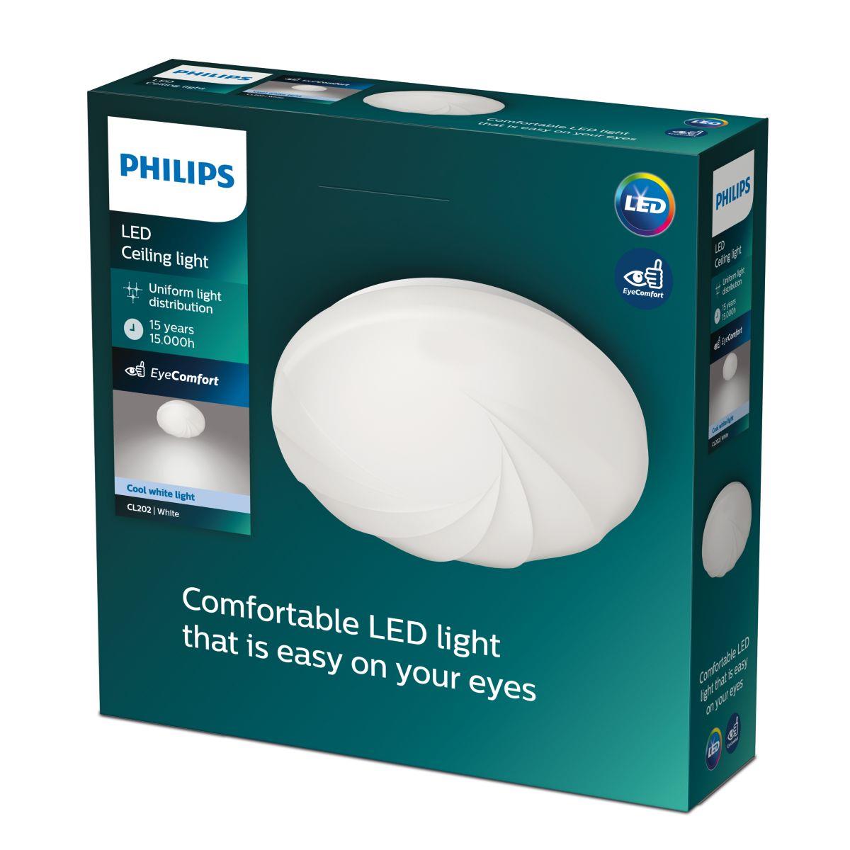 Philips Shore plafonnière - koelwit licht - wit - medium