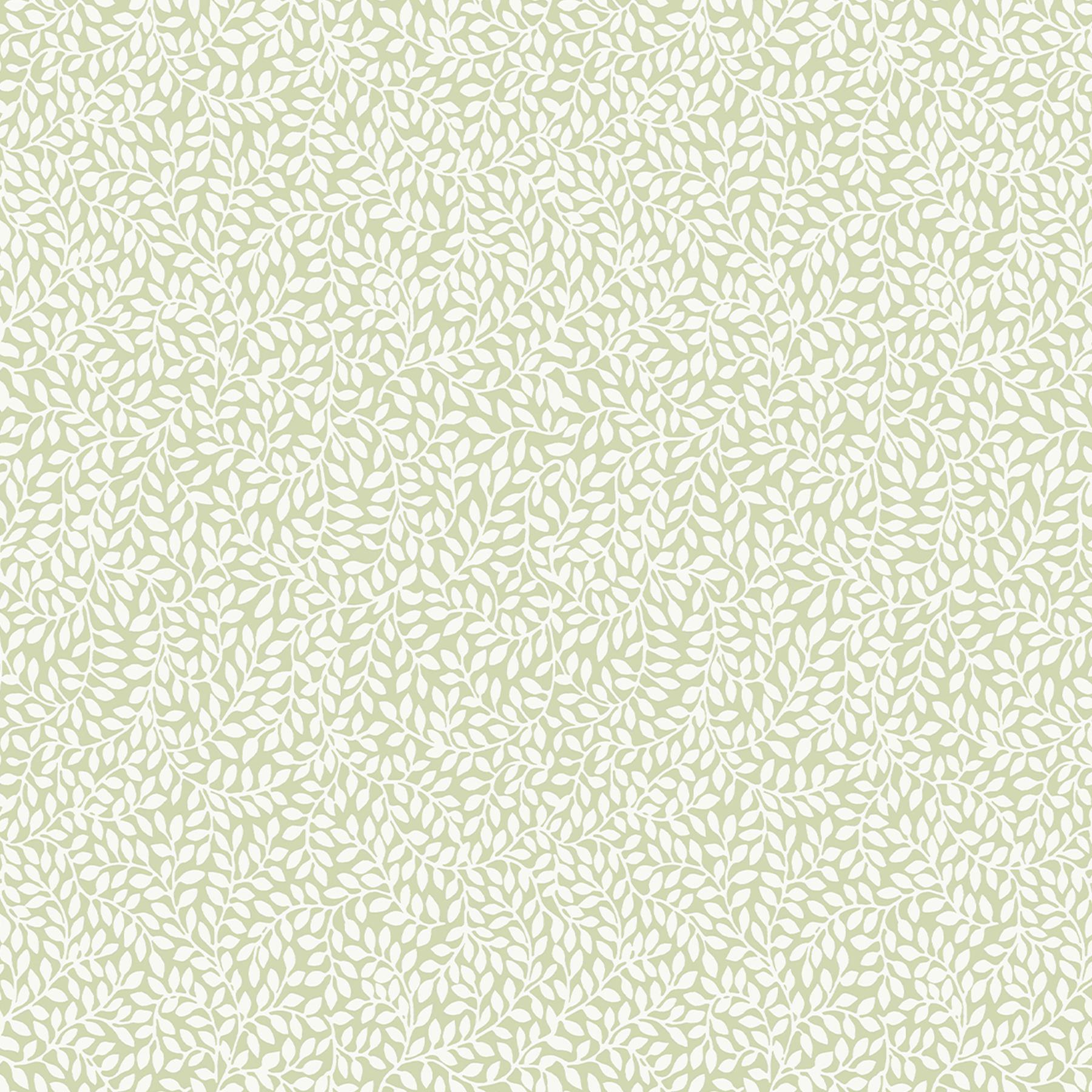 Laura Ashley Little Vines Behang - Planten - 10mx52cm - Groen