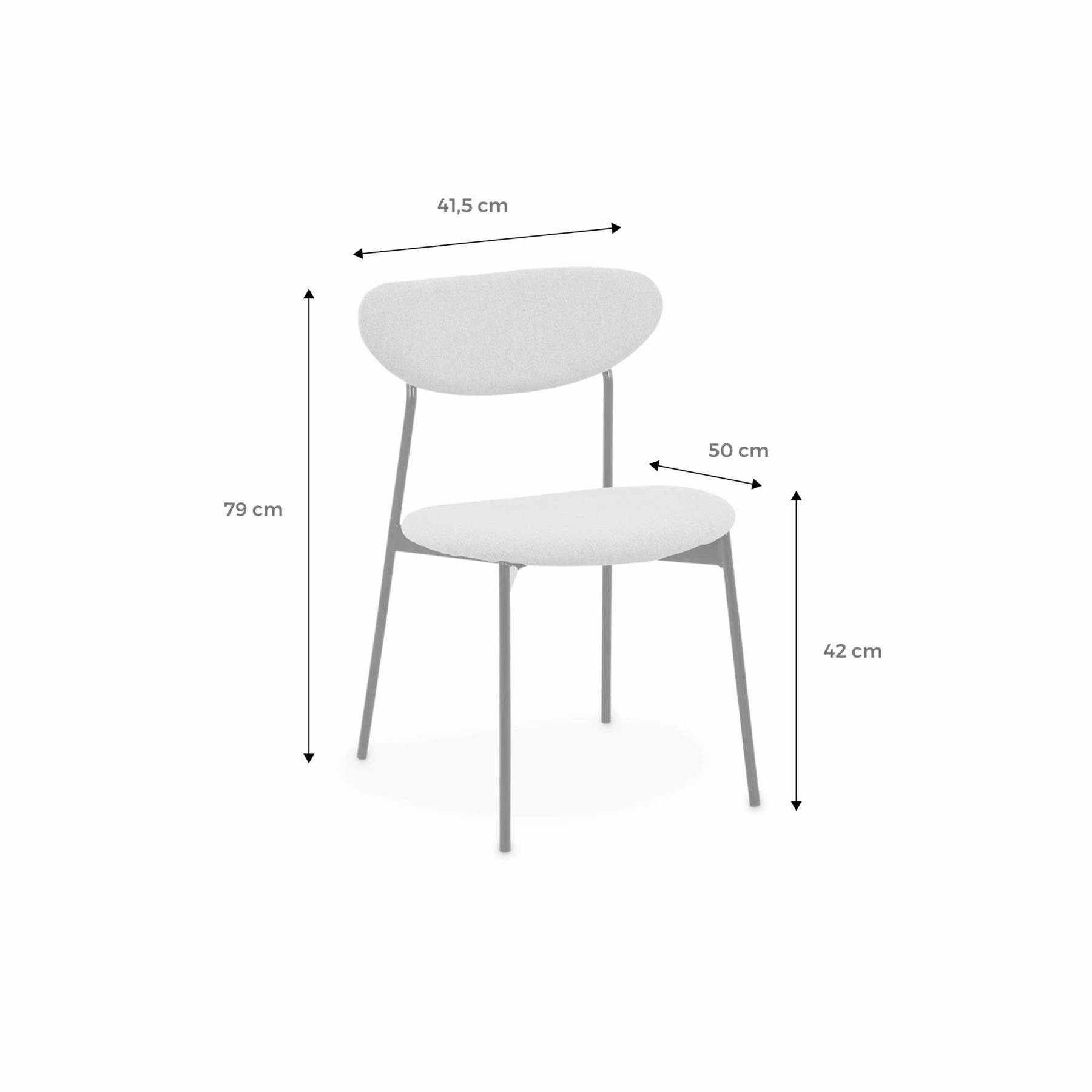 sweeek - Set van 4 scandinavische stoelen