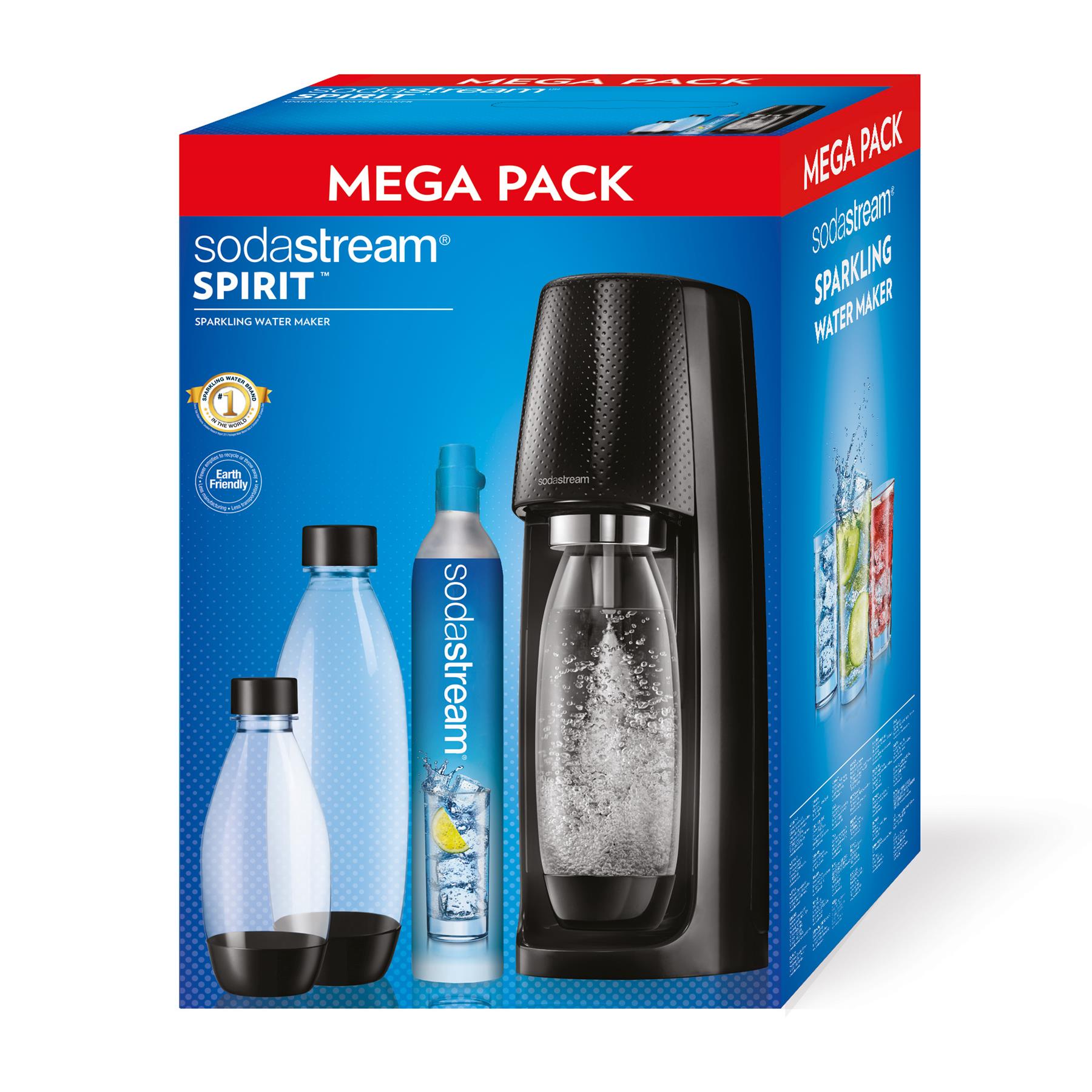 SodaStream Spirit Bruiswatertoestel Megapack