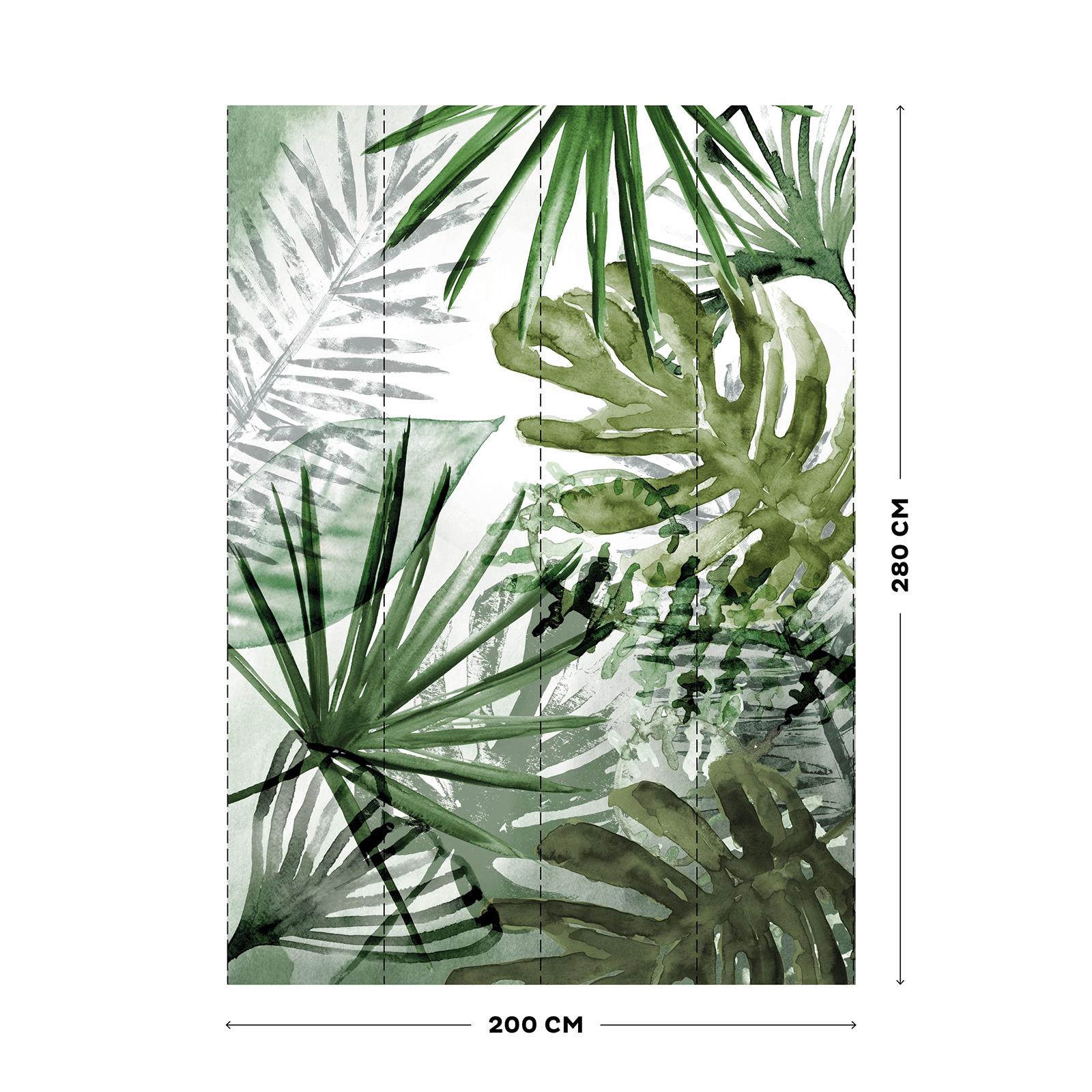 Art for the Home Monstera Planten Fotobehang 280x200 cm