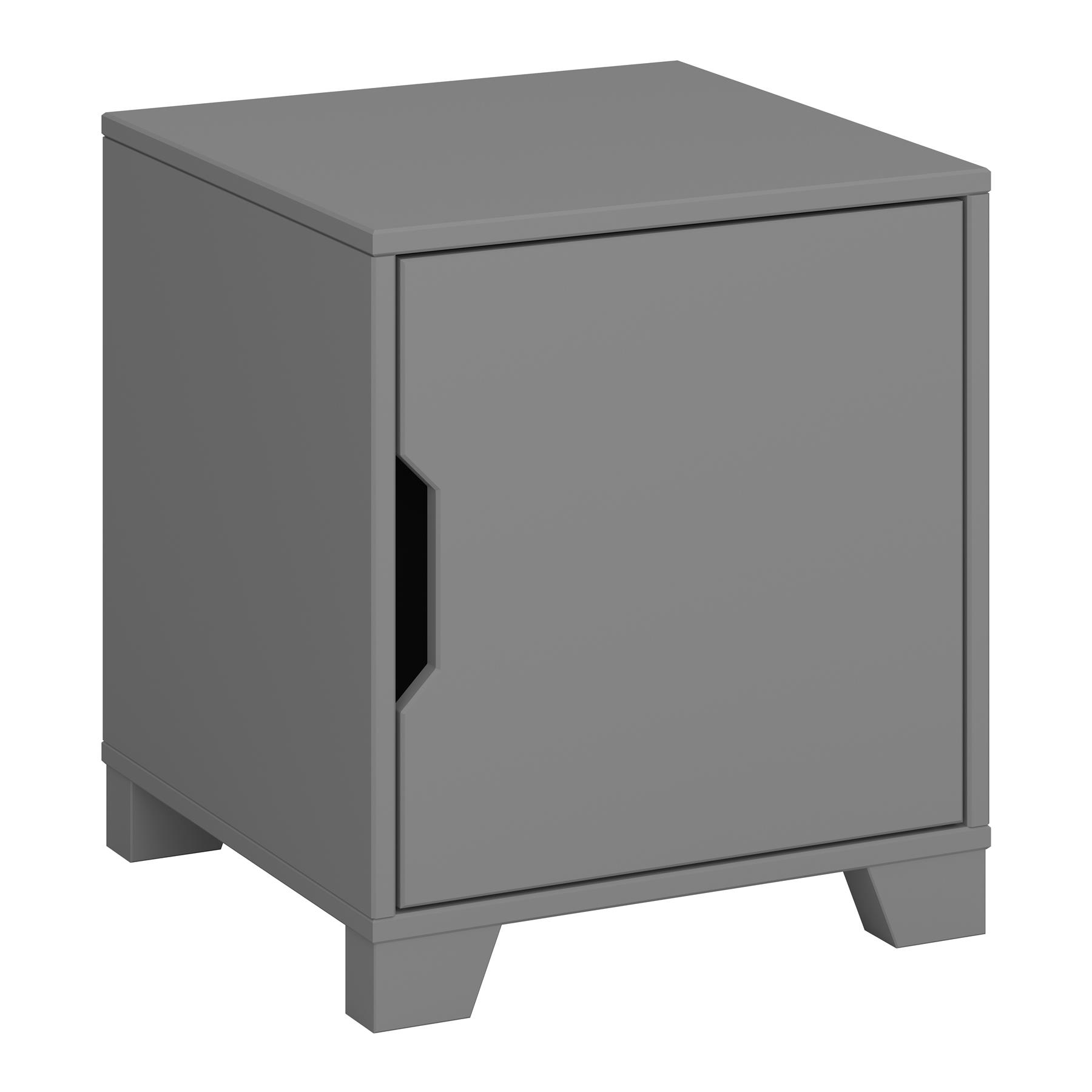 by fonQ basic Locker Nachtkastje - Grijs