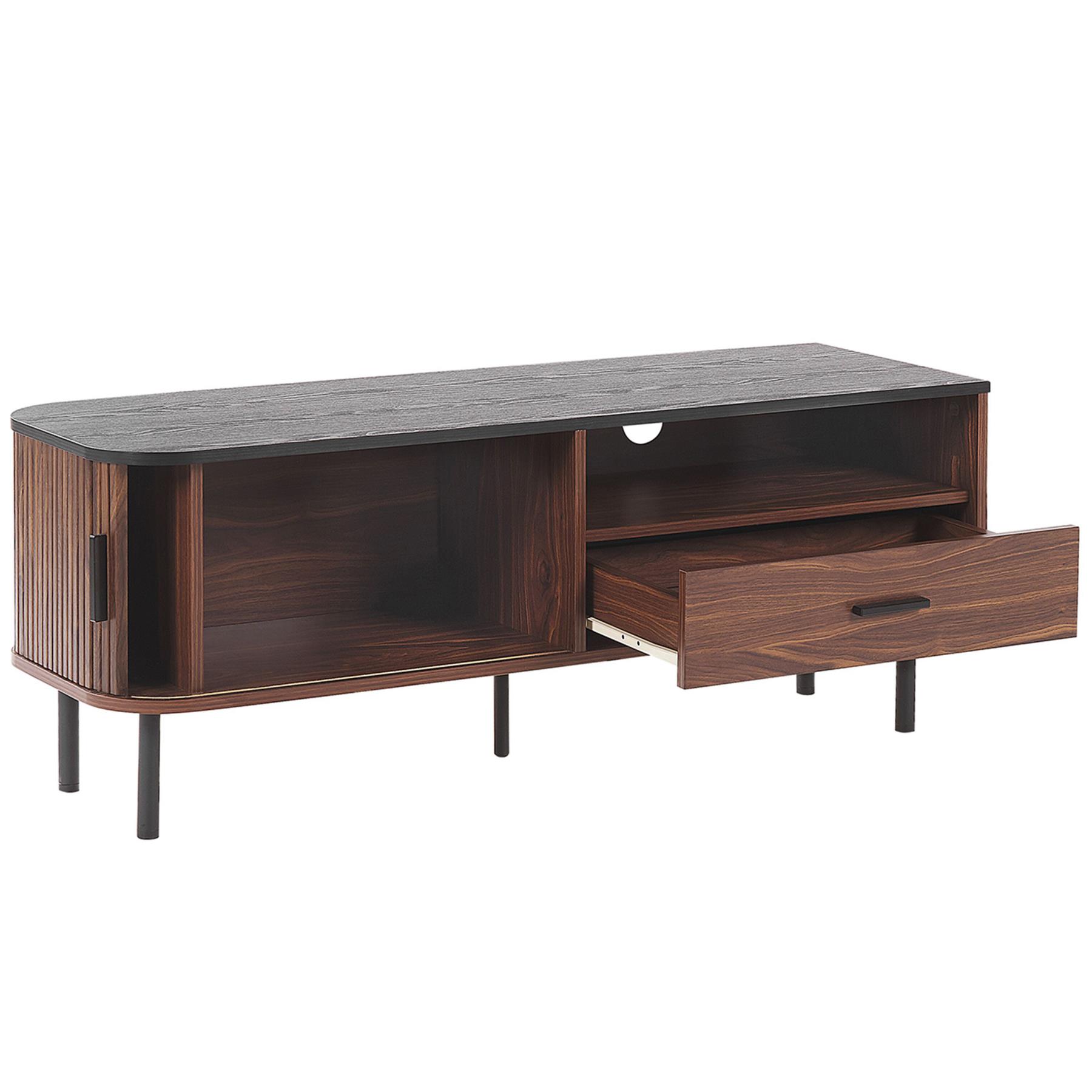 Beliani - JOSE - TV-meubel - Bruin - MDF