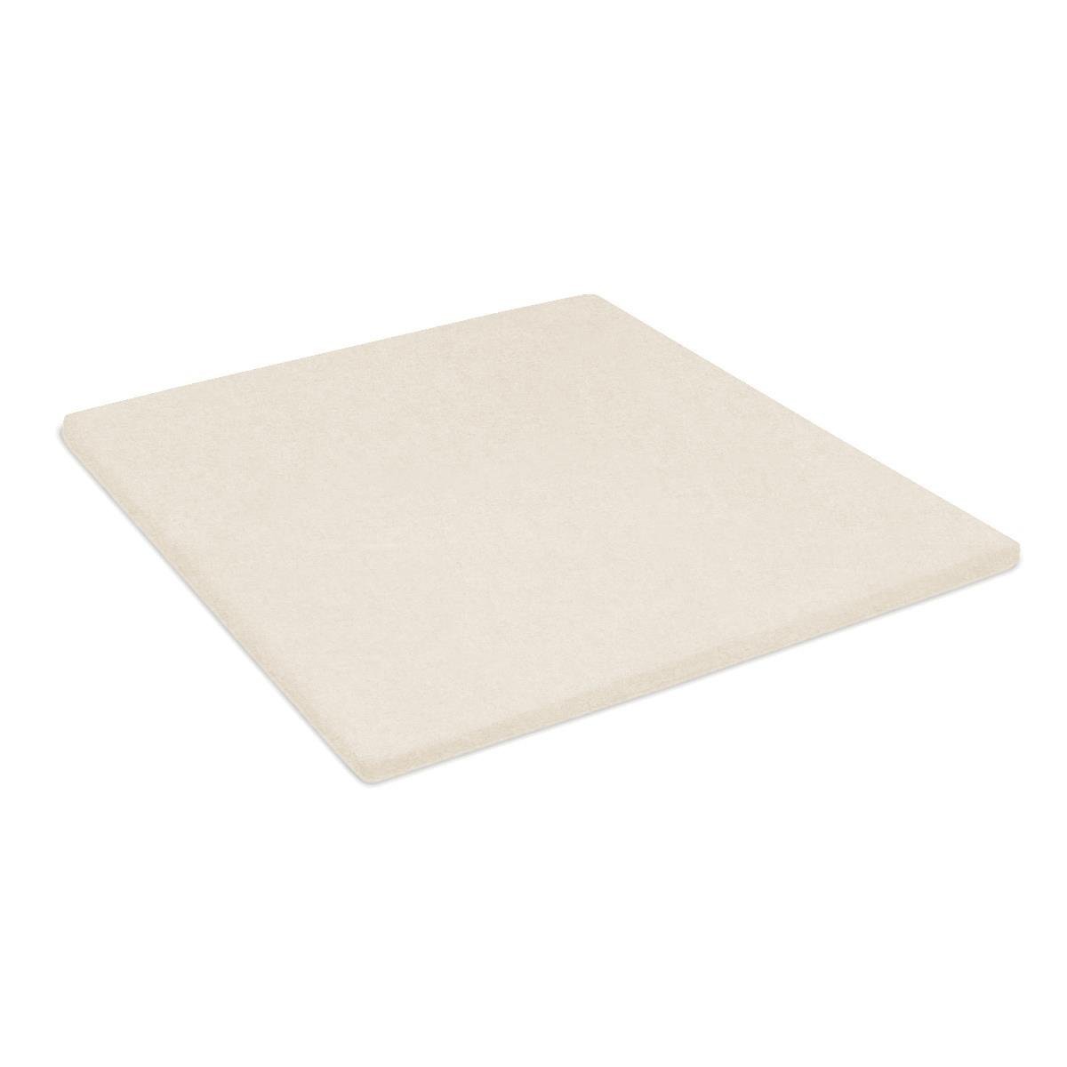 Eleganzzz Topper Hoeslaken Flanel ivoor