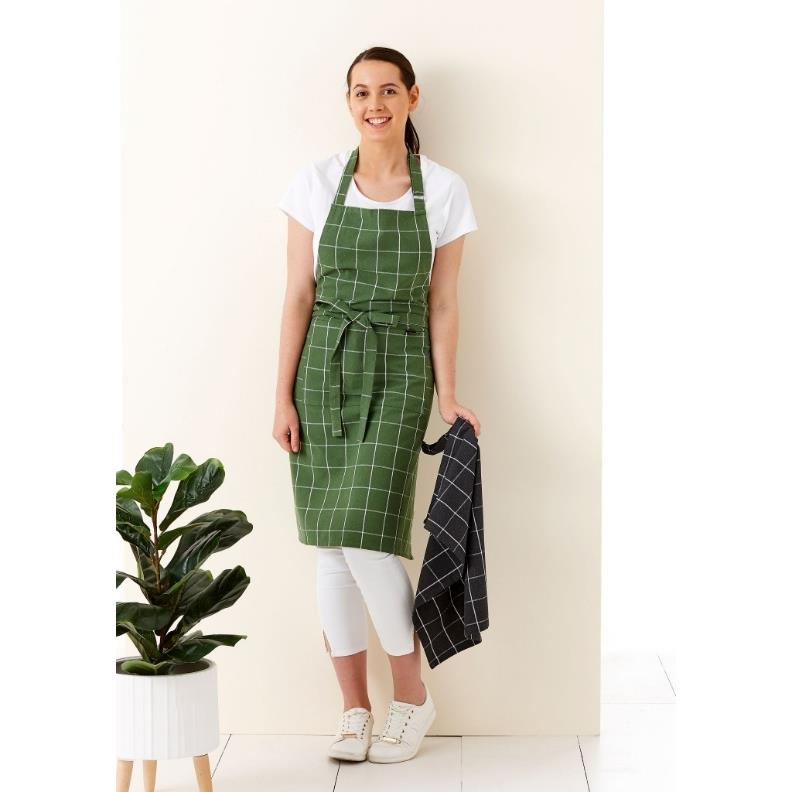 Ladelle - Keukenschort Groen, 70 x 89 cm – Ladelle | Eco Check