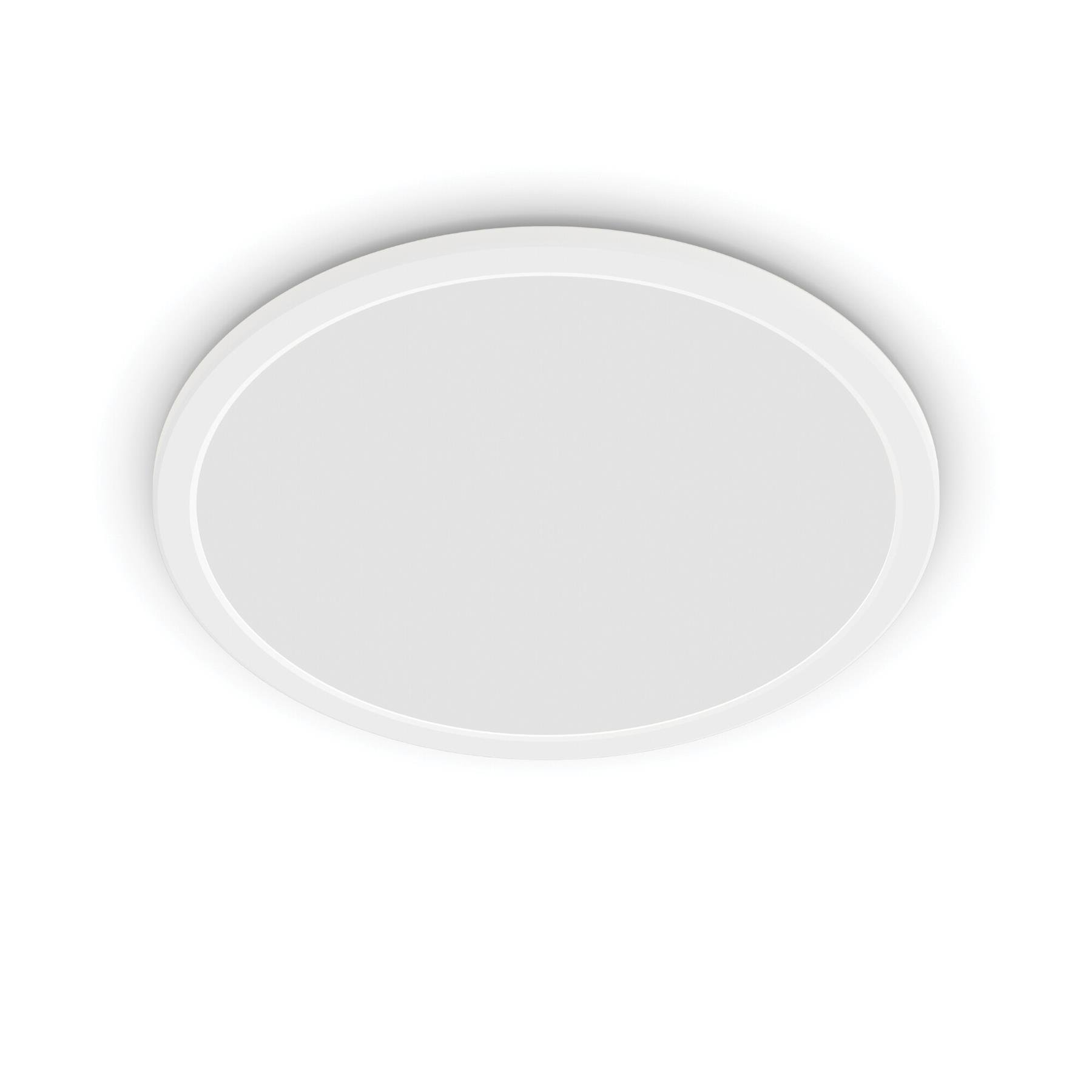 Philips SuperSlim badkamer plafondlamp - wit - rond - 15 W