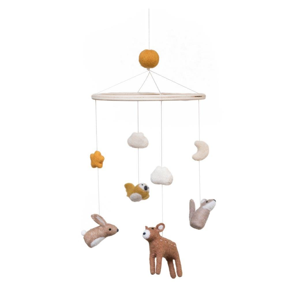 Sebra Vilten babymobiel bosdieren - nightfall -