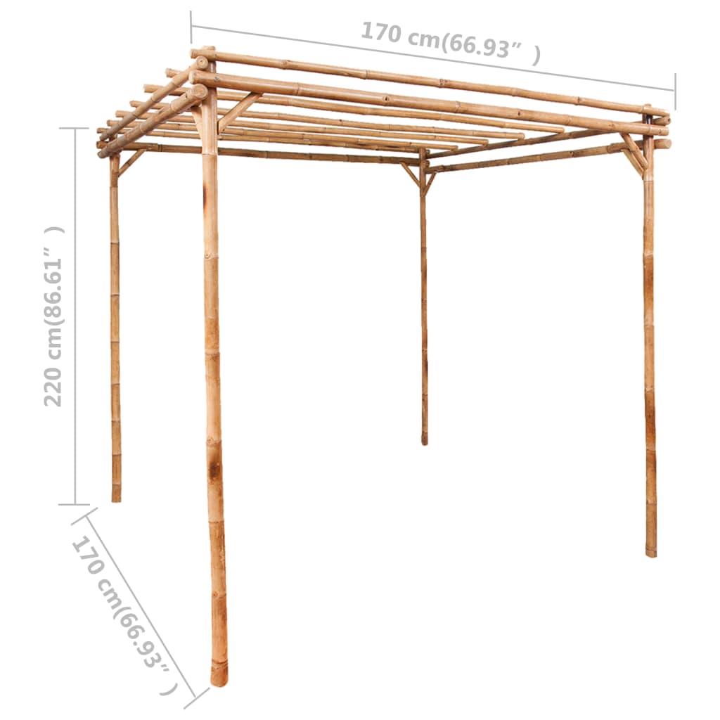 vidaXL Pergola Bruin