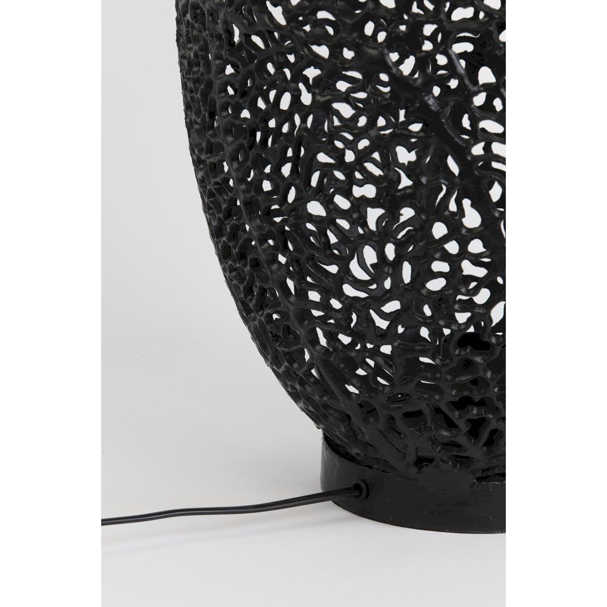 Light & Living Light&Living Tafellamp Ø33x52 cm SINULA mat zwart