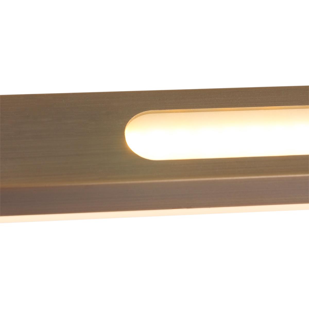 Steinhauer - hanglamp - Zelena LED - brons - kunststof metaal - design lamp - LED - 1482BR