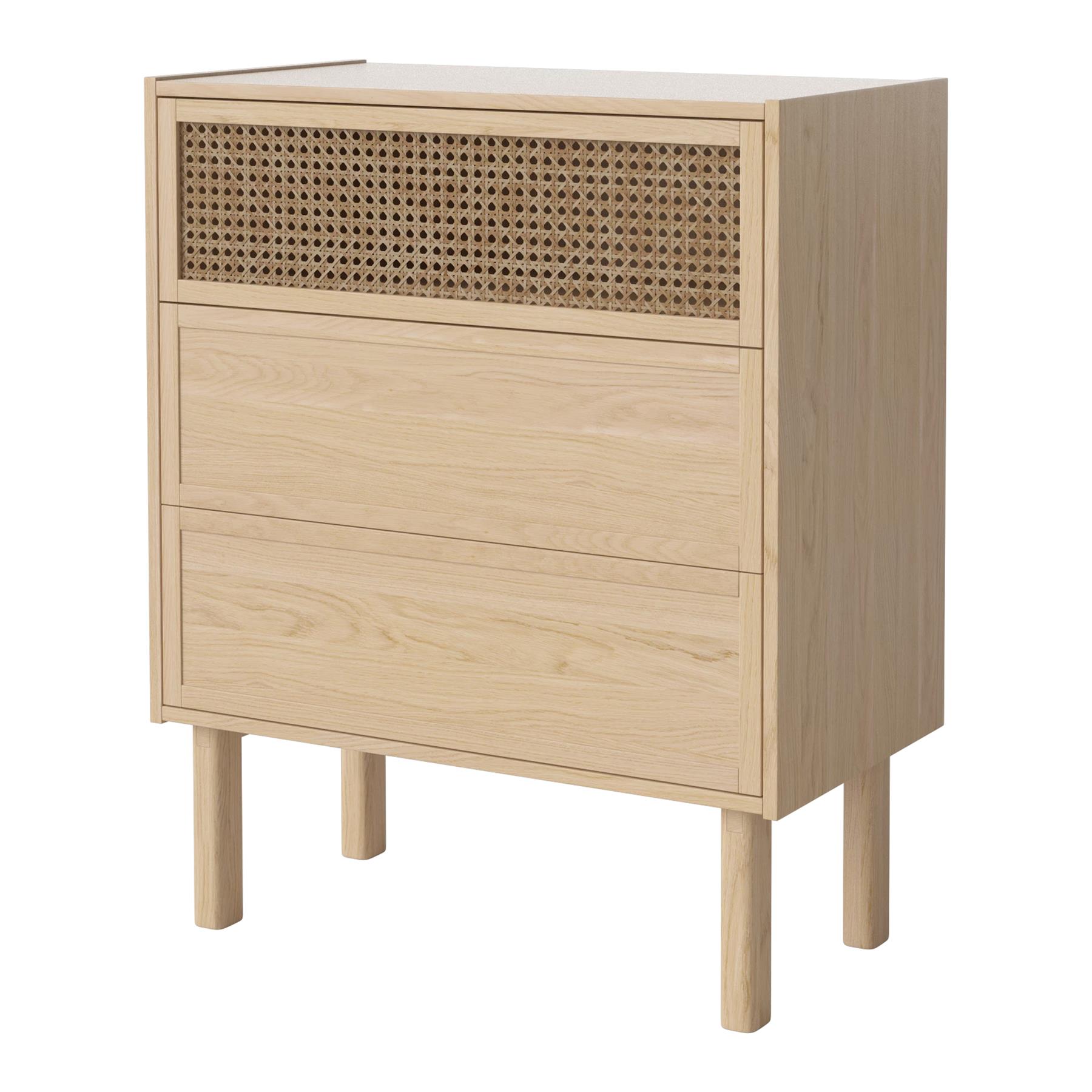 Bolia Cana Ladekast - White pigm oiled oak