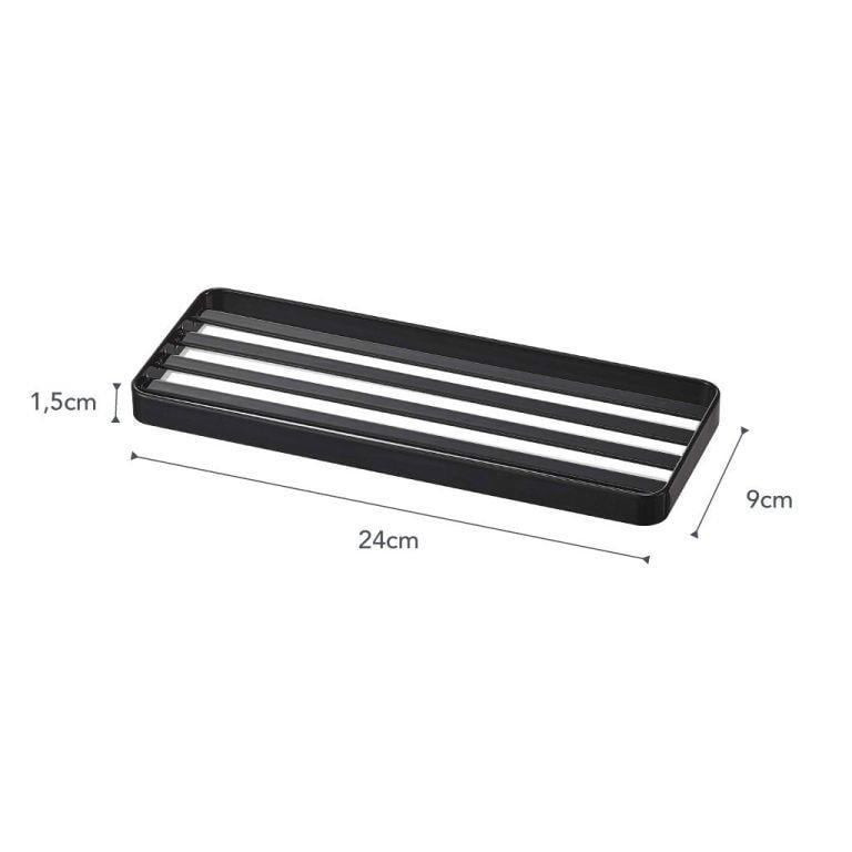 Yamazaki Sanitair tray - Tower - Zwart
