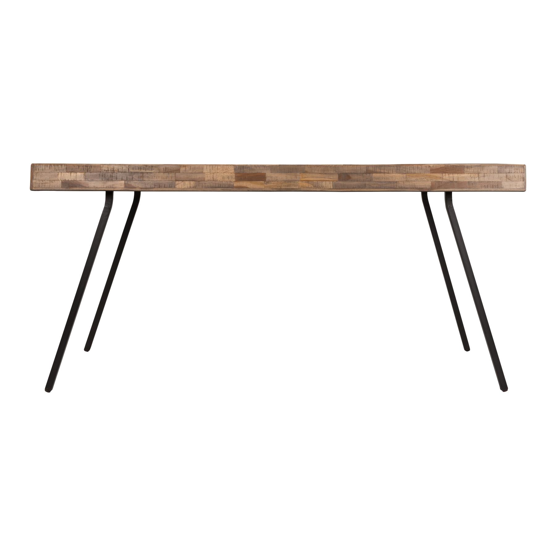 by fonQ  Tygo Eettafel - 160 x 78 cm - Bruin 