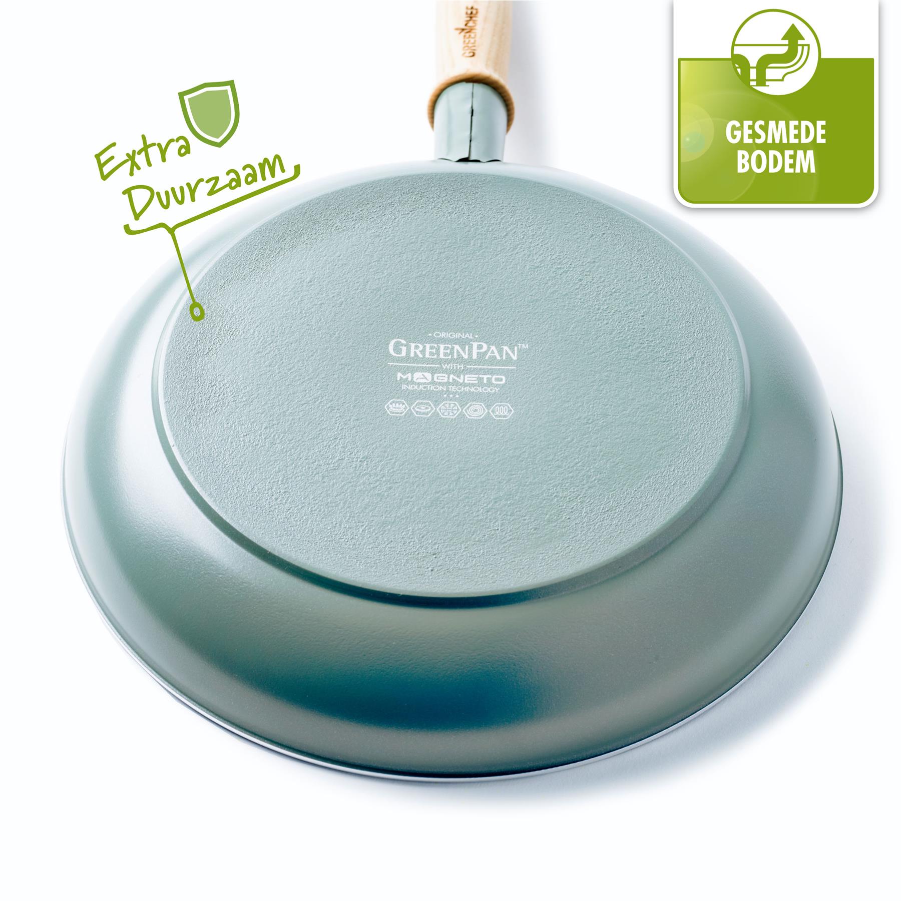 Greenpan Mayflower Pannenset 3-delig met Spatel en Opscheplepel