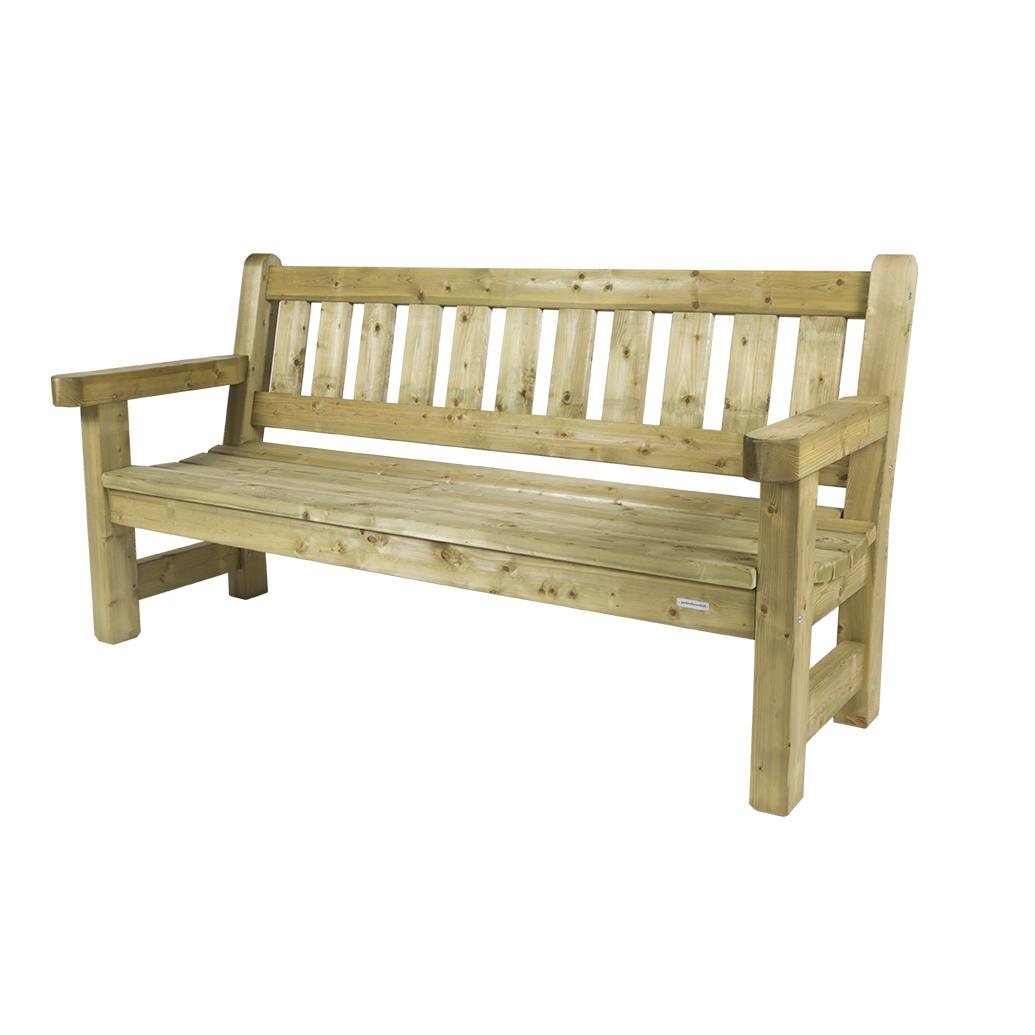Tuinbank beschermhoes London 180 - 200 cm zwart