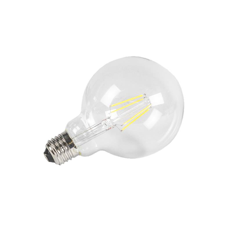 LUEDD Set van 3 E27 LED filament G95 4W 320 lm 2700K