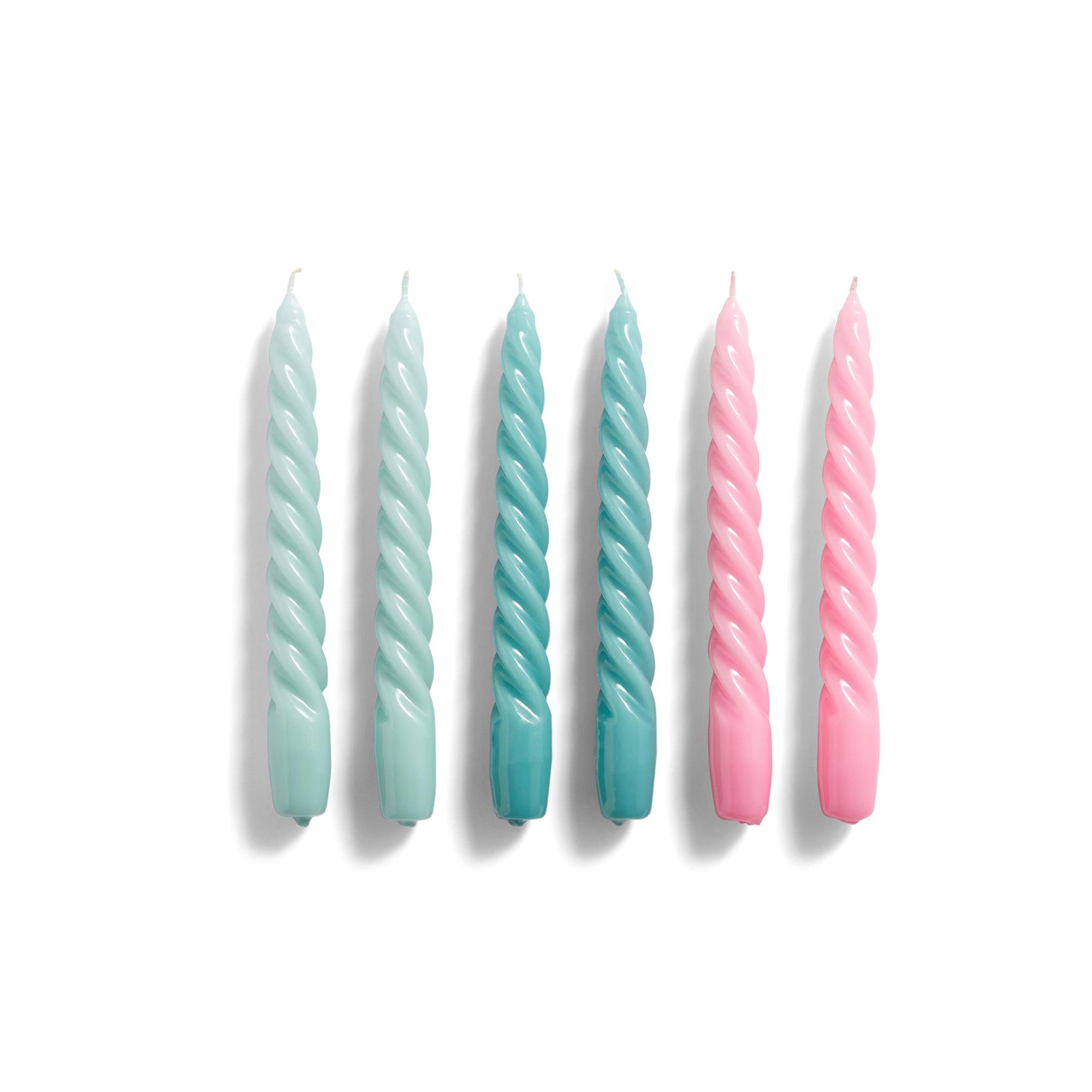 HAY Spiral Kaars Set van 6