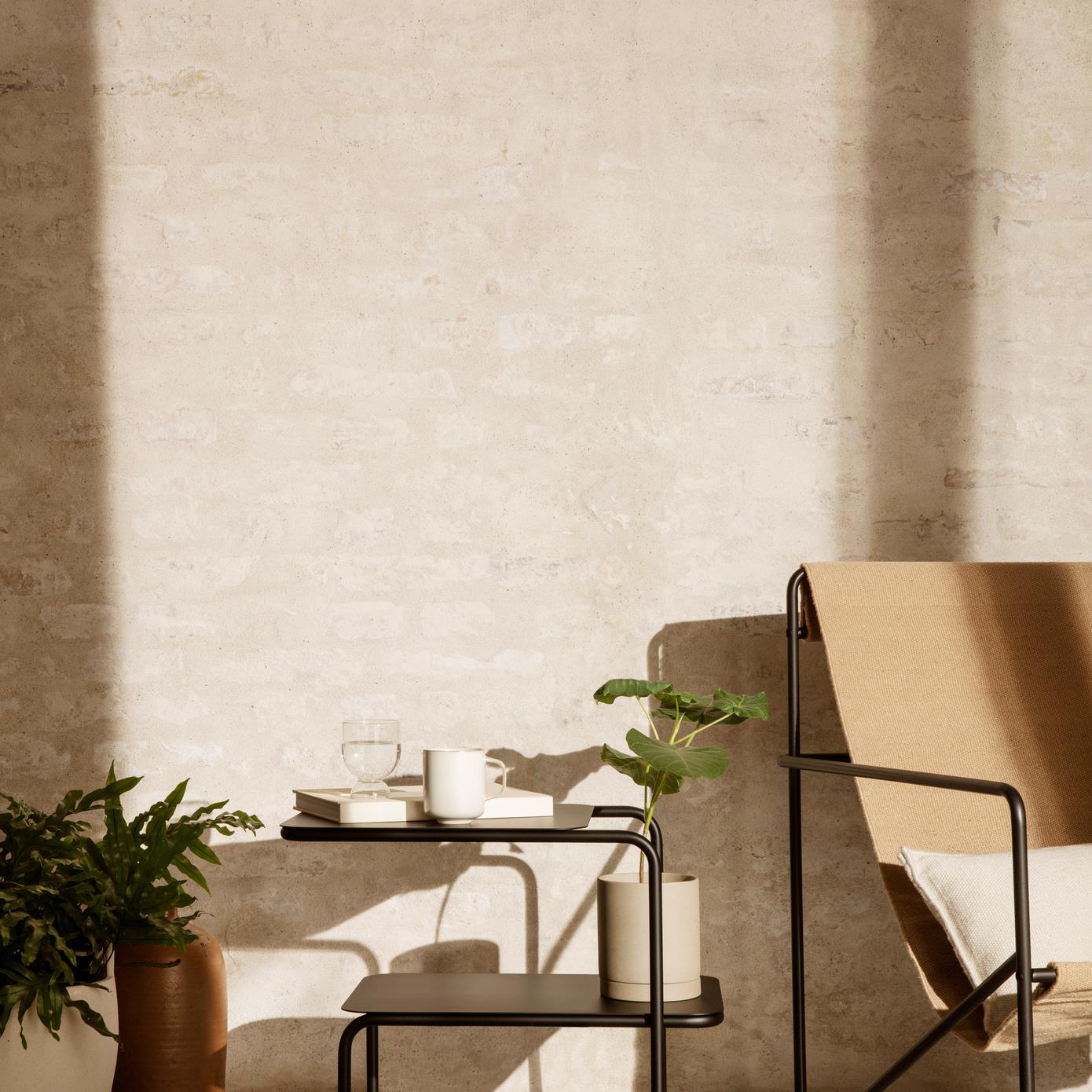 ferm LIVING Level Bijzettafel - Zwart