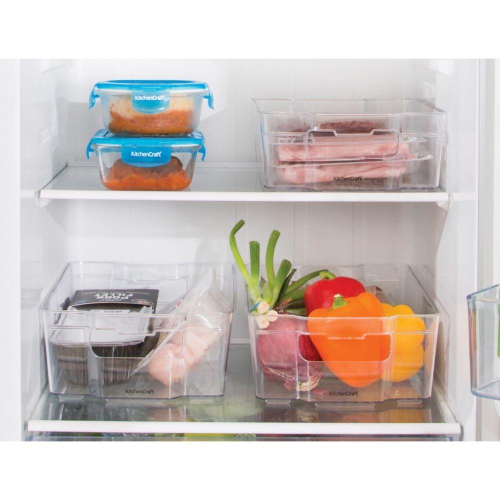 KitchenCraft - Opbergbox voor Koelkast, Large, Kunststof - KitchenCraf