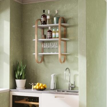 Umbra Bellwood Wandrek - Wit/Naturel