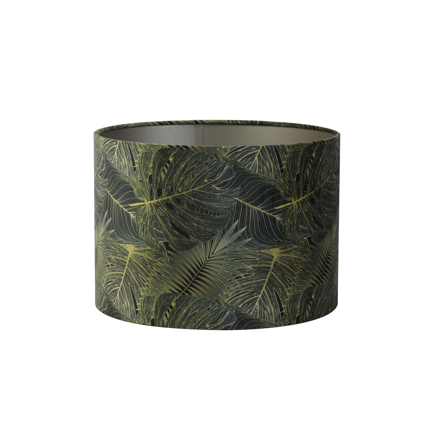 Light & Living Tafellamp Mace|Amazone - Zwart|Groen - Ø30x56cm