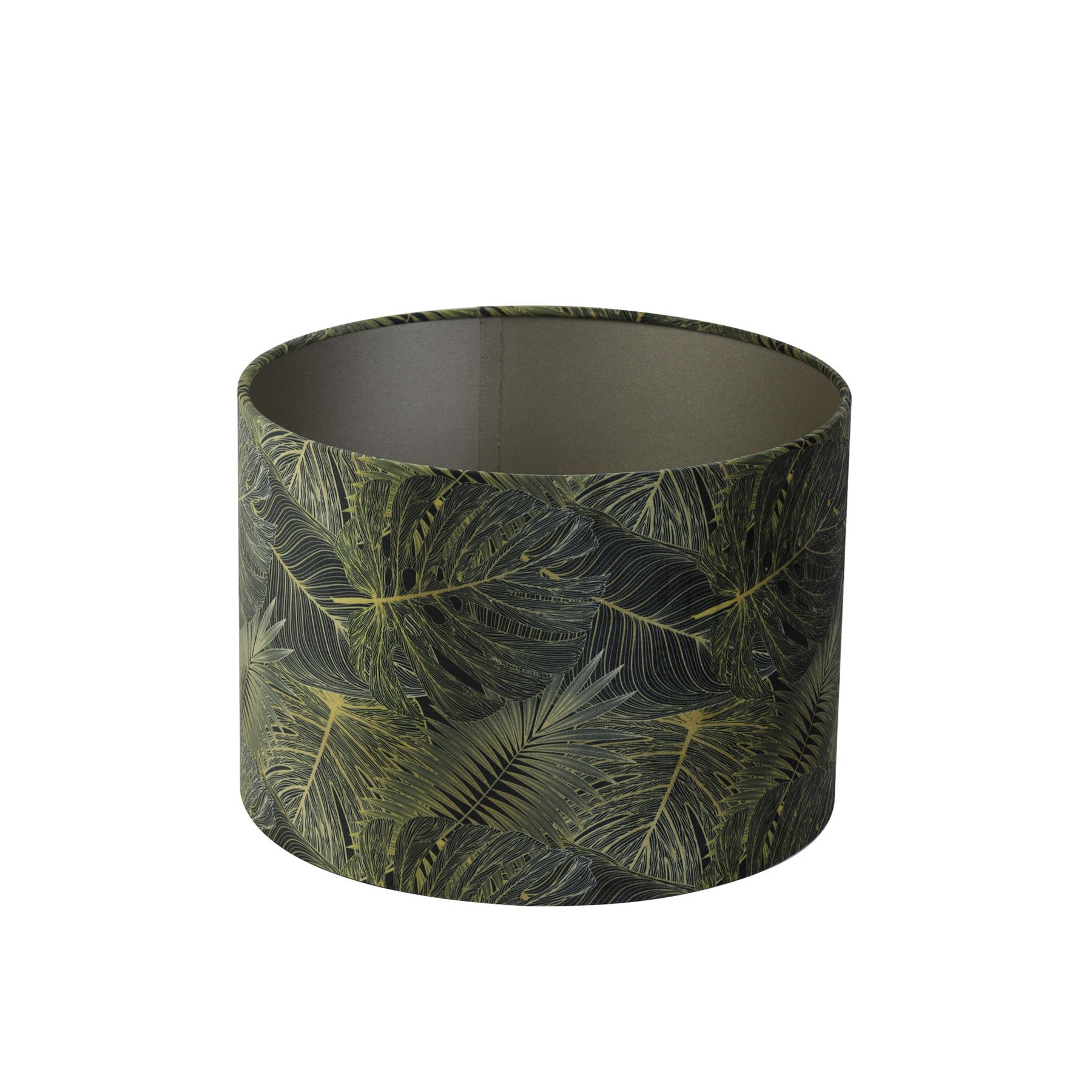 Light & Living Tafellamp Mace|Amazone - Zwart|Groen - Ø30x56cm