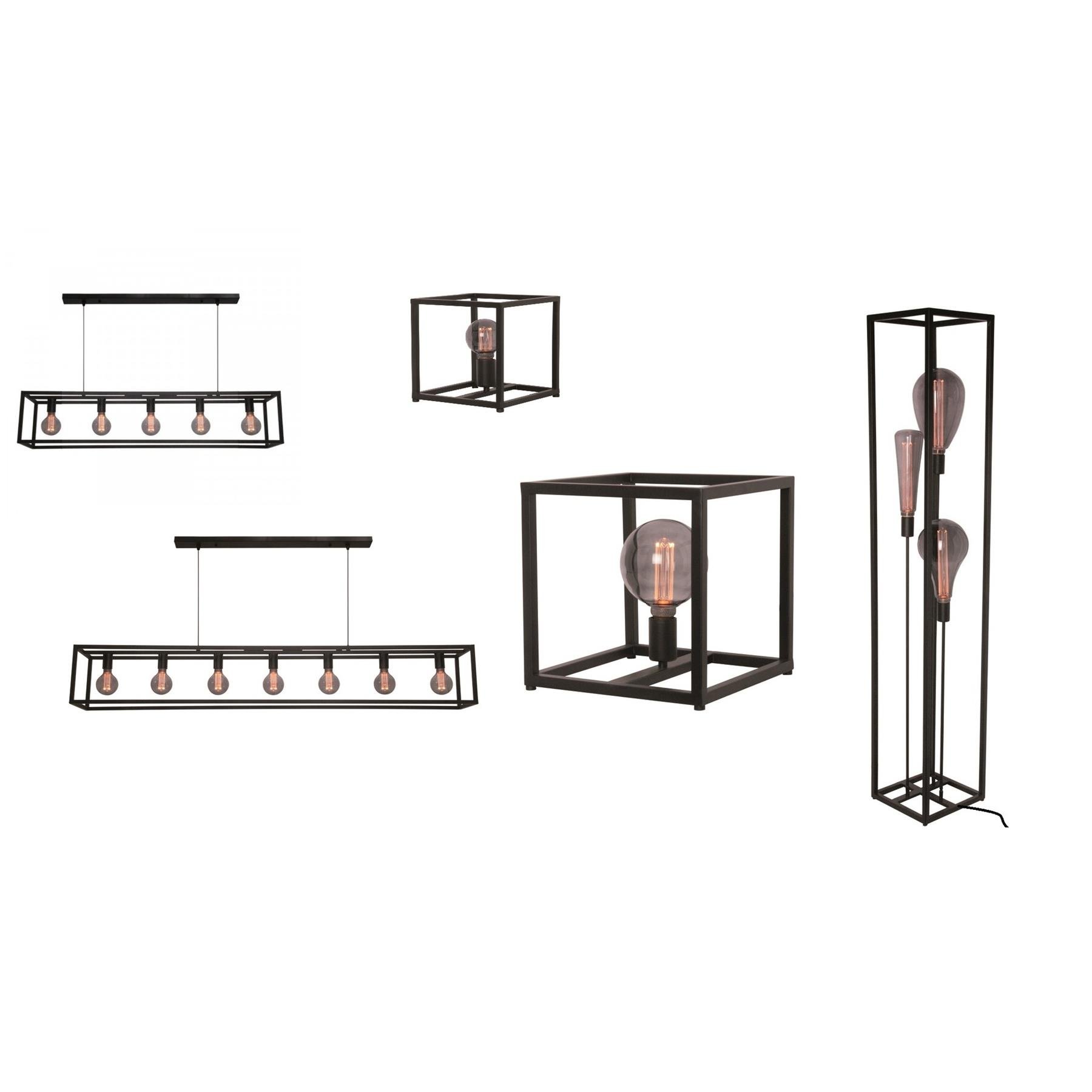 Freelight Vloerlamp Palco Zwart 160cm