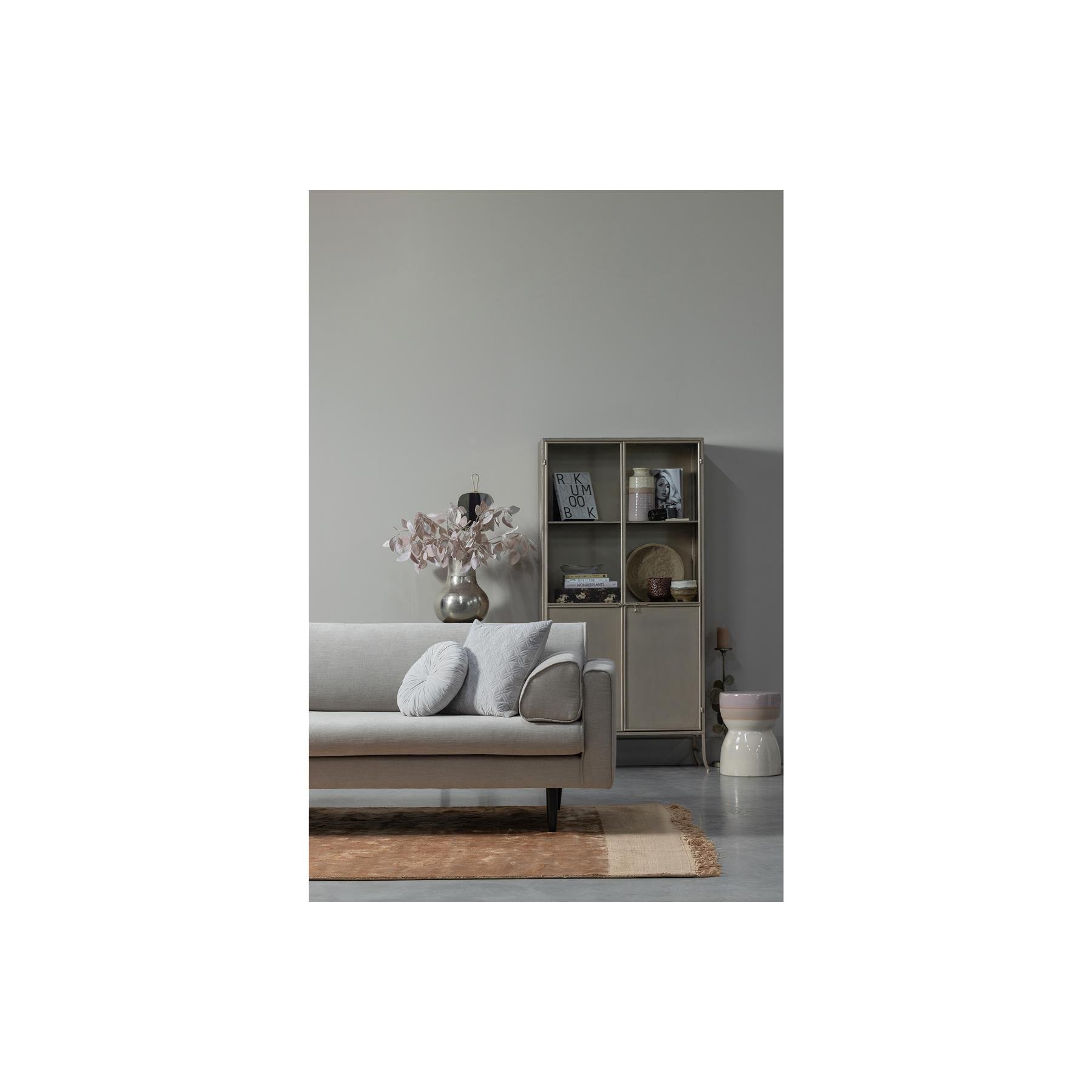 BePureHome Decennia Vaas - Keramiek - Ashes - 30x14x14