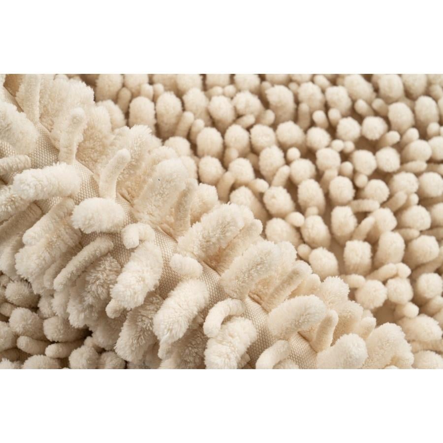 Obsession Fluffy Ø55 cm Ronde Badmat Ivory