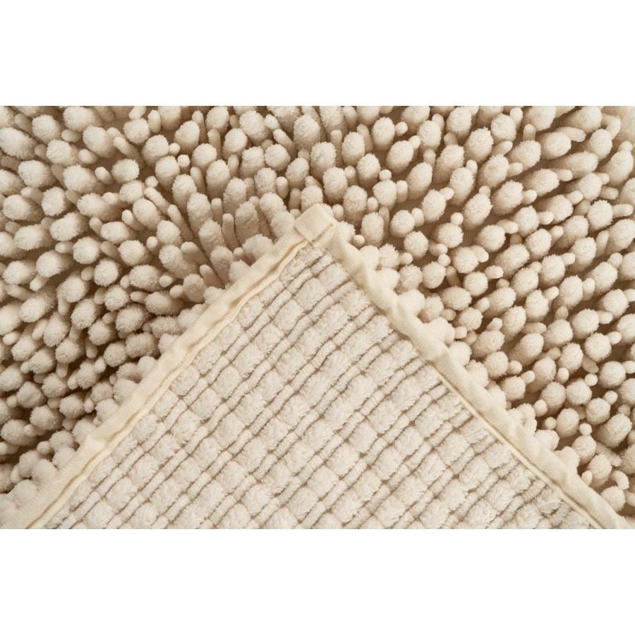 Obsession Fluffy Ø55 cm Ronde Badmat Ivory