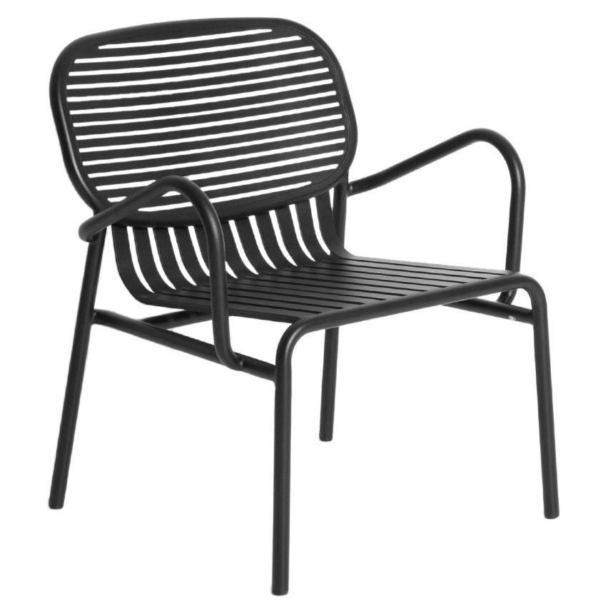 Petite Friture Week-end fauteuil zwart