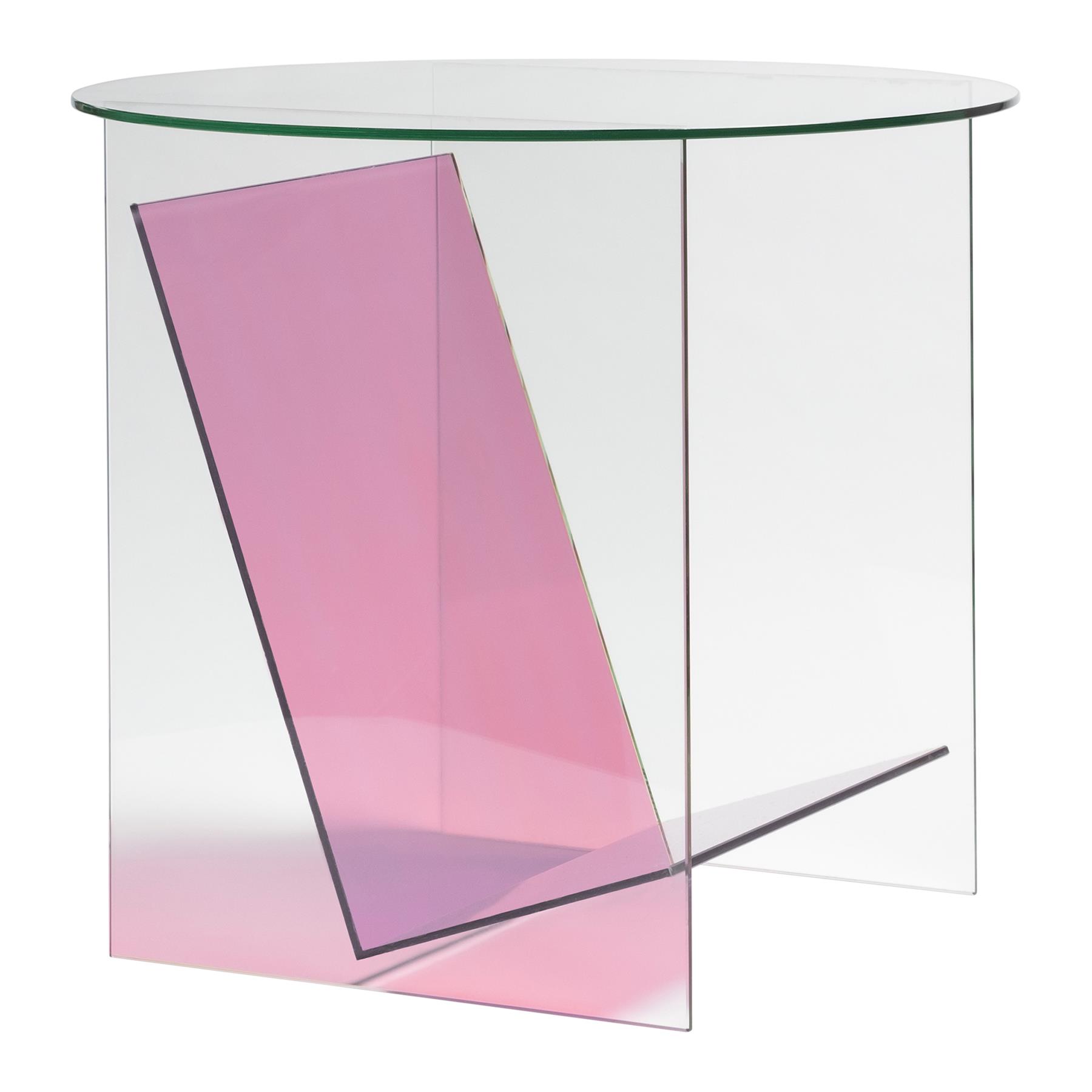 &k amsterdam Tabloid Bijzettafel - Roze