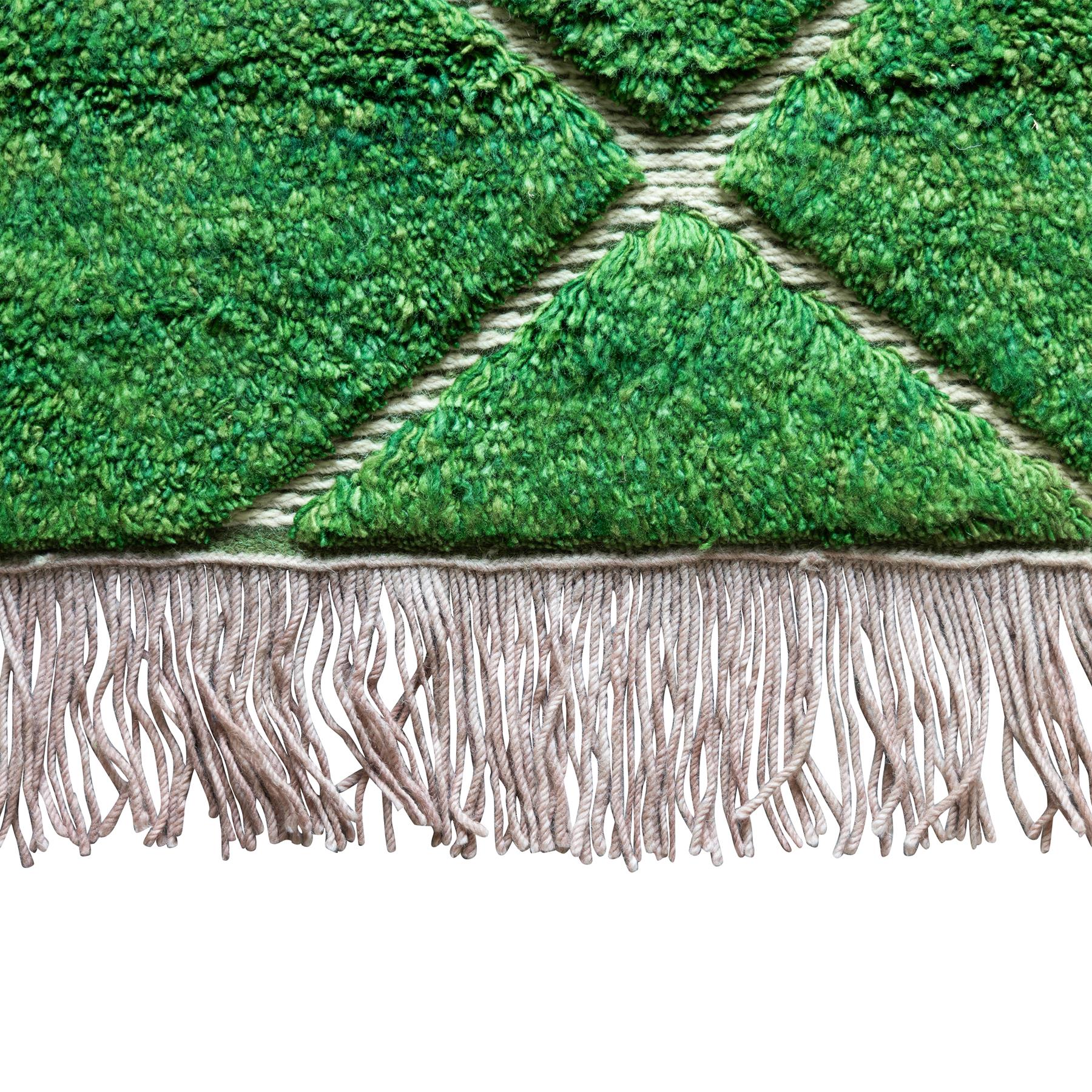 HKliving Hand Knotted Vloerkleed 180 x 280 cm - Groen