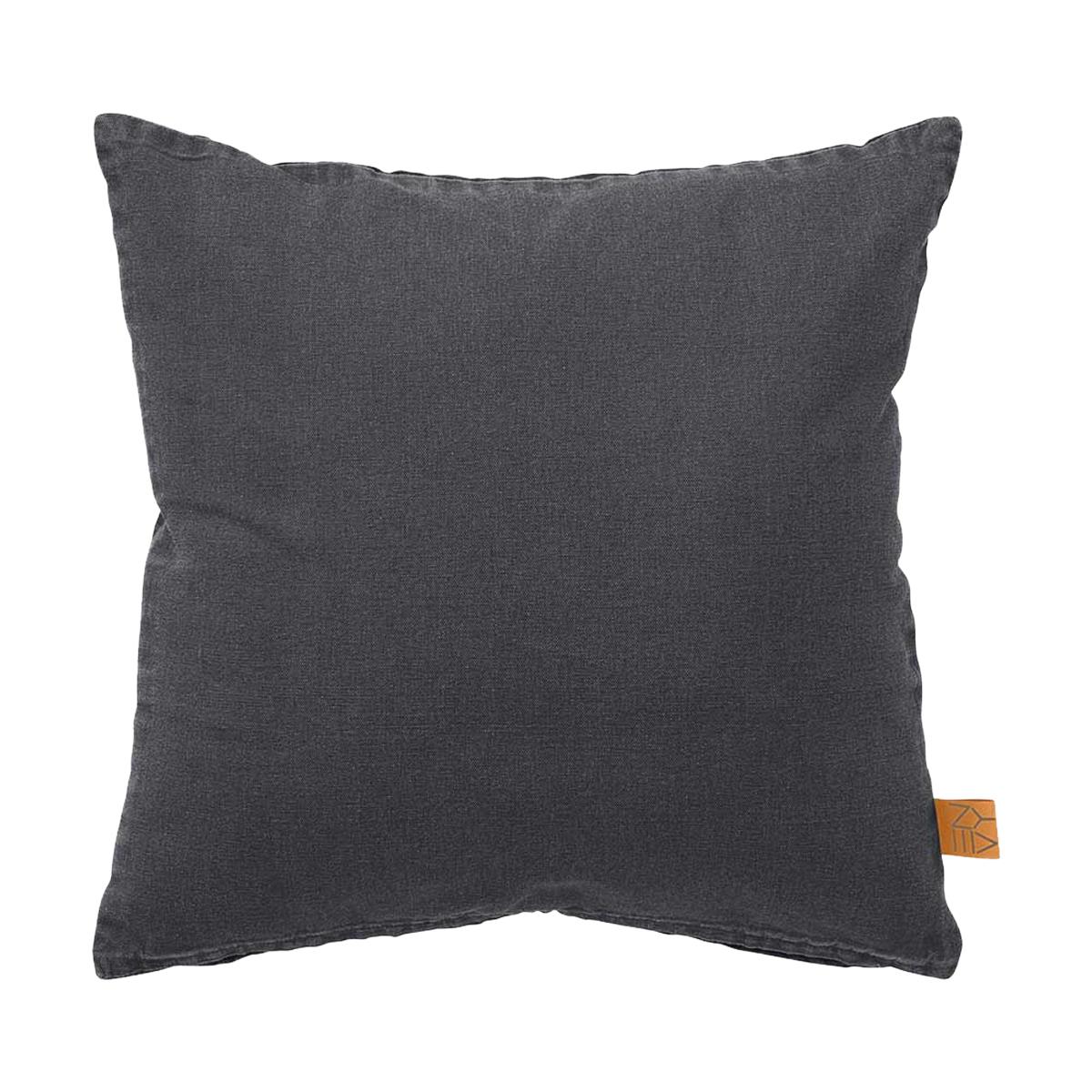 Lisomme Maud sierkussen zwart antraciet- 45 x 45 cm