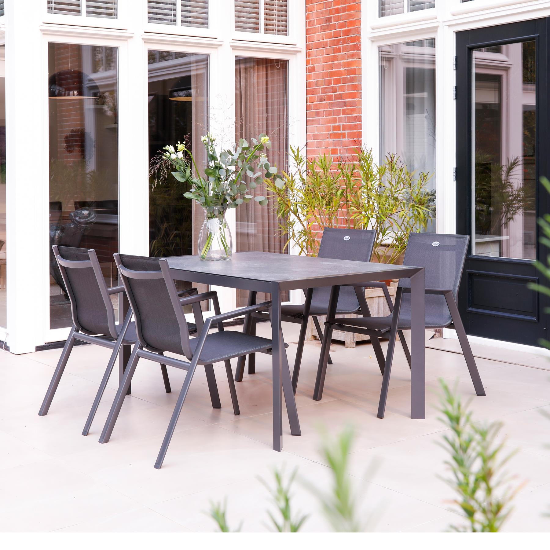 Hartman Aruba Tuinstoel - Antraciet