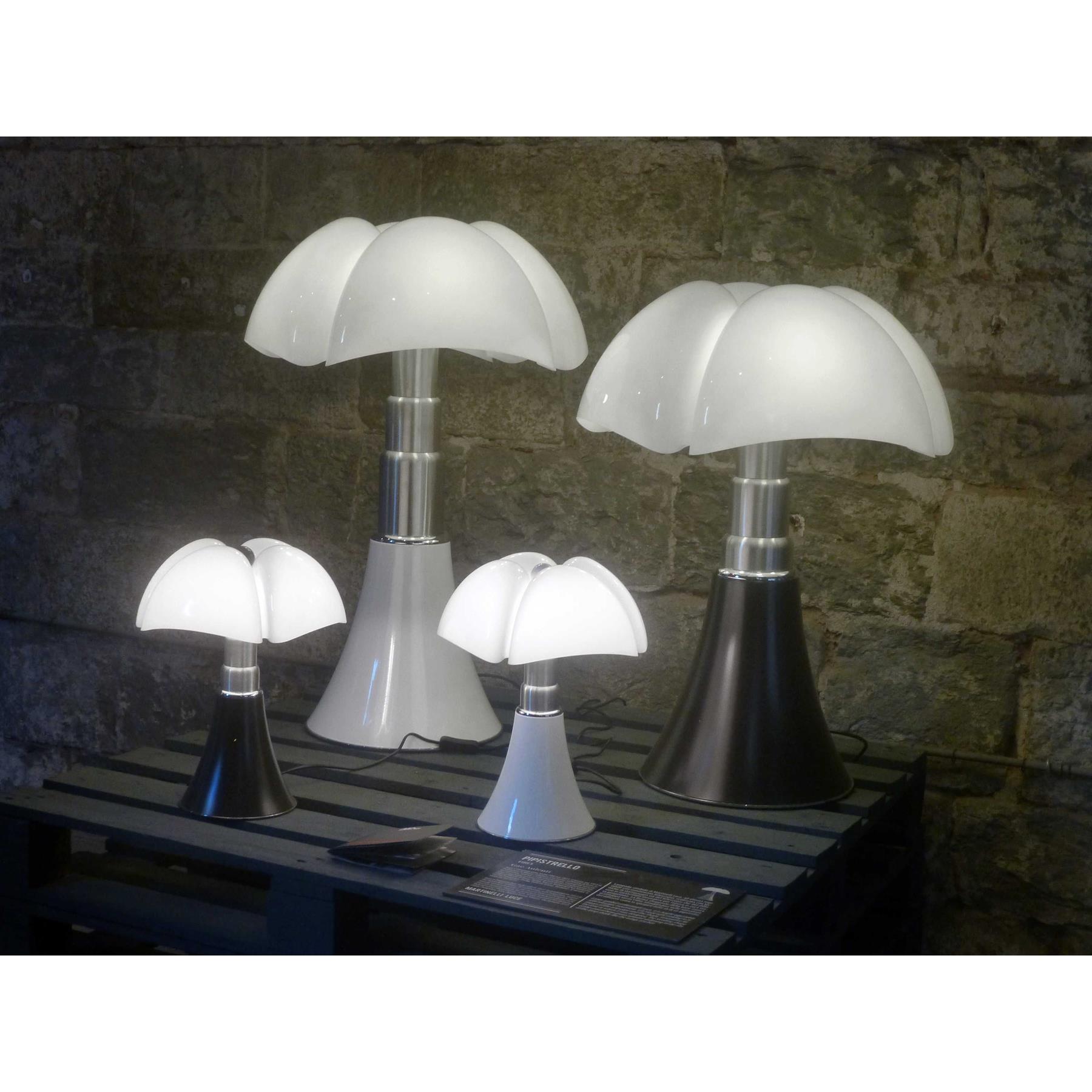 Martinelli Luce Pipistrello Medium tafellamp LED telescopisch wit