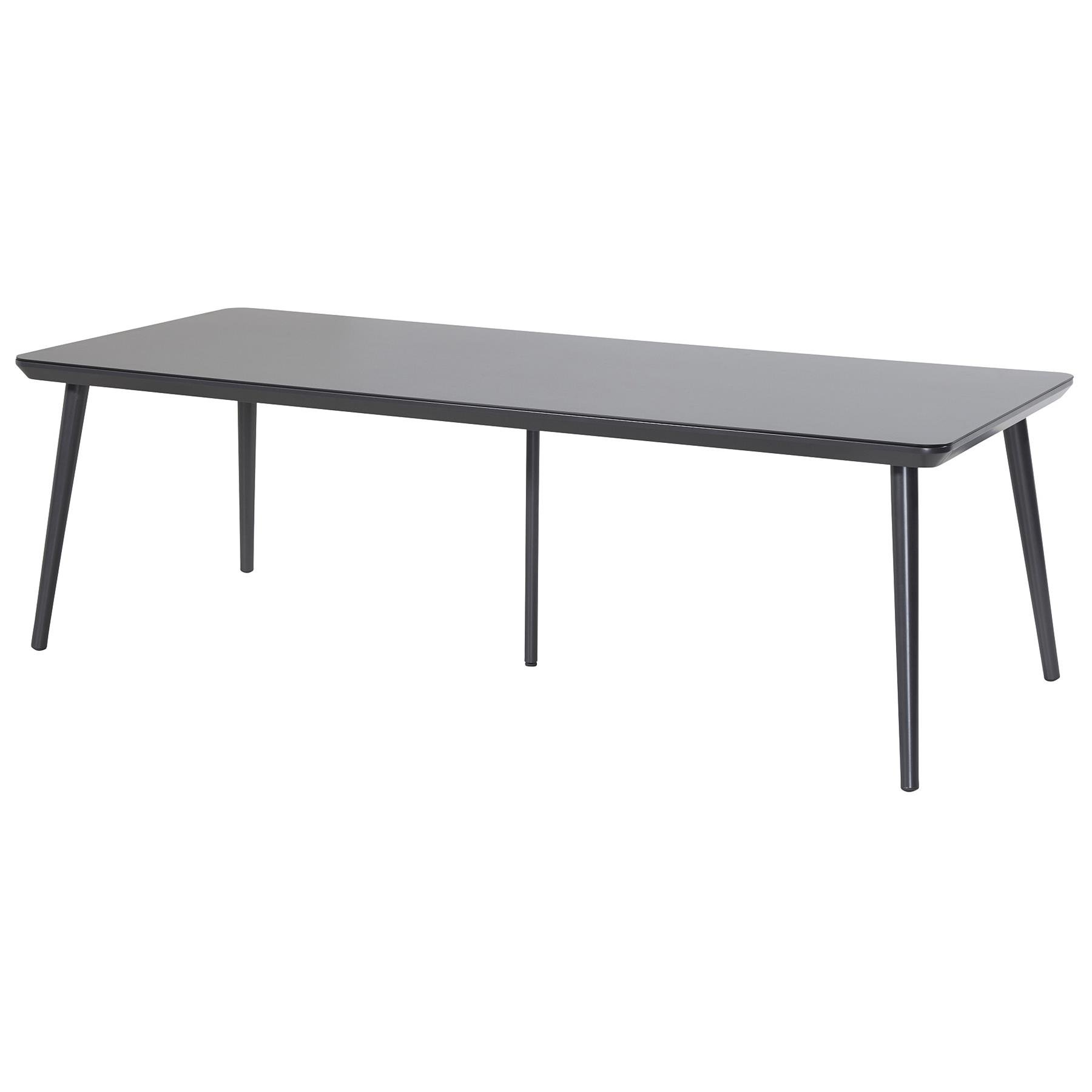 Hartman Sophie Studio HPL Tuintafel B 240 x D 100 cm - Zwart