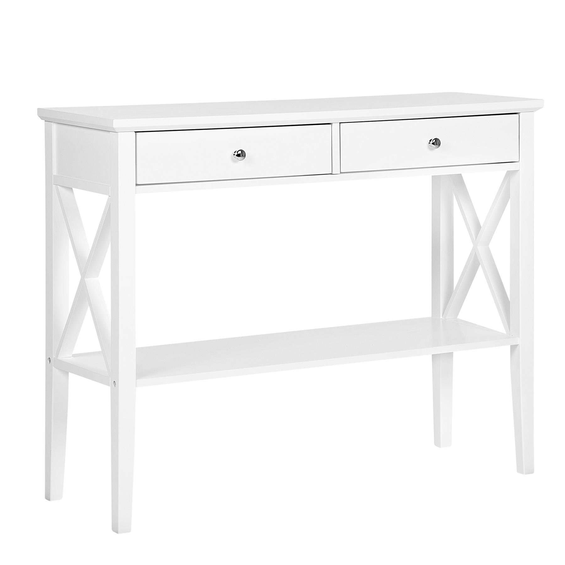 Beliani - AVENUE - Consoletafel - Wit - MDF