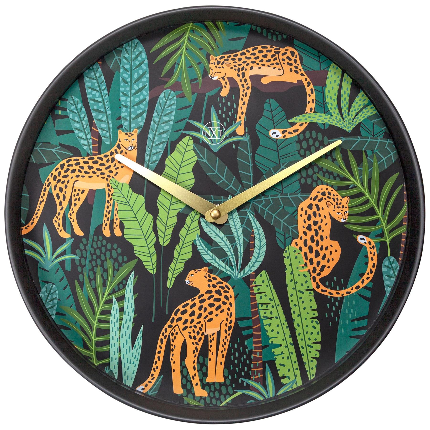 NeXtime Urban Jungle Wandklok Ø 30 cm