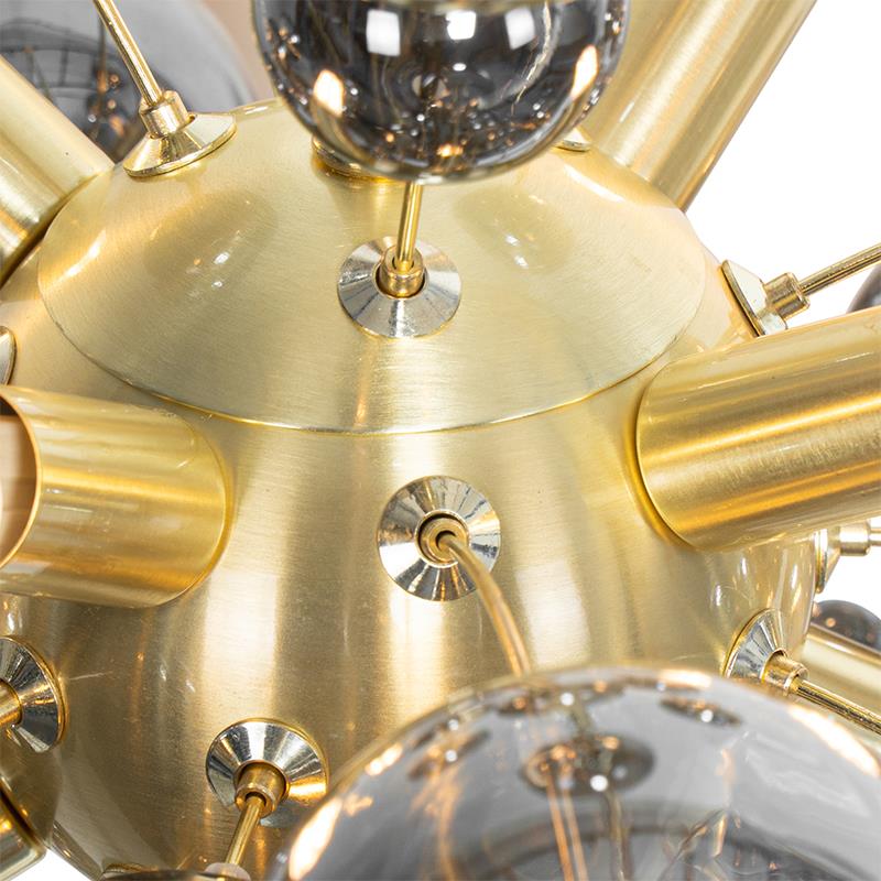 QAZQA Hanglamp explode - Goud|messing - Design - D 500mm