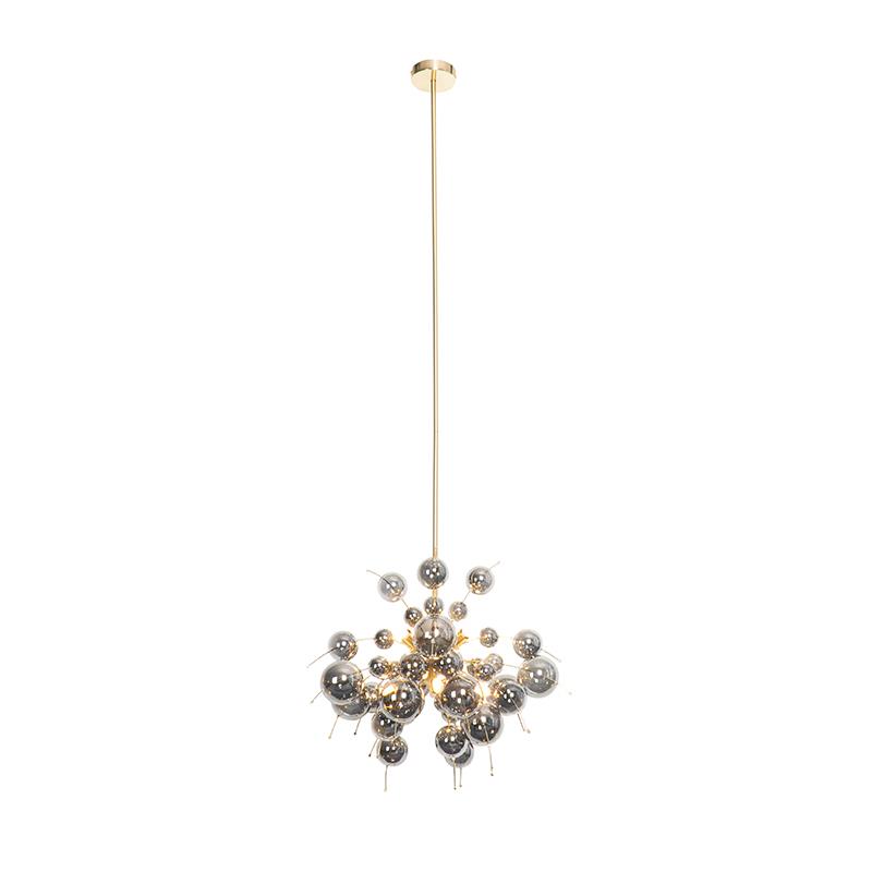 QAZQA Hanglamp explode - Goud|messing - Design - D 500mm