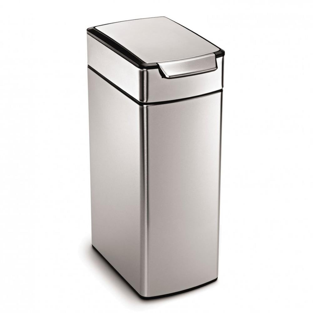 Simplehuman Slim Touch-Bar Can 40 Liter