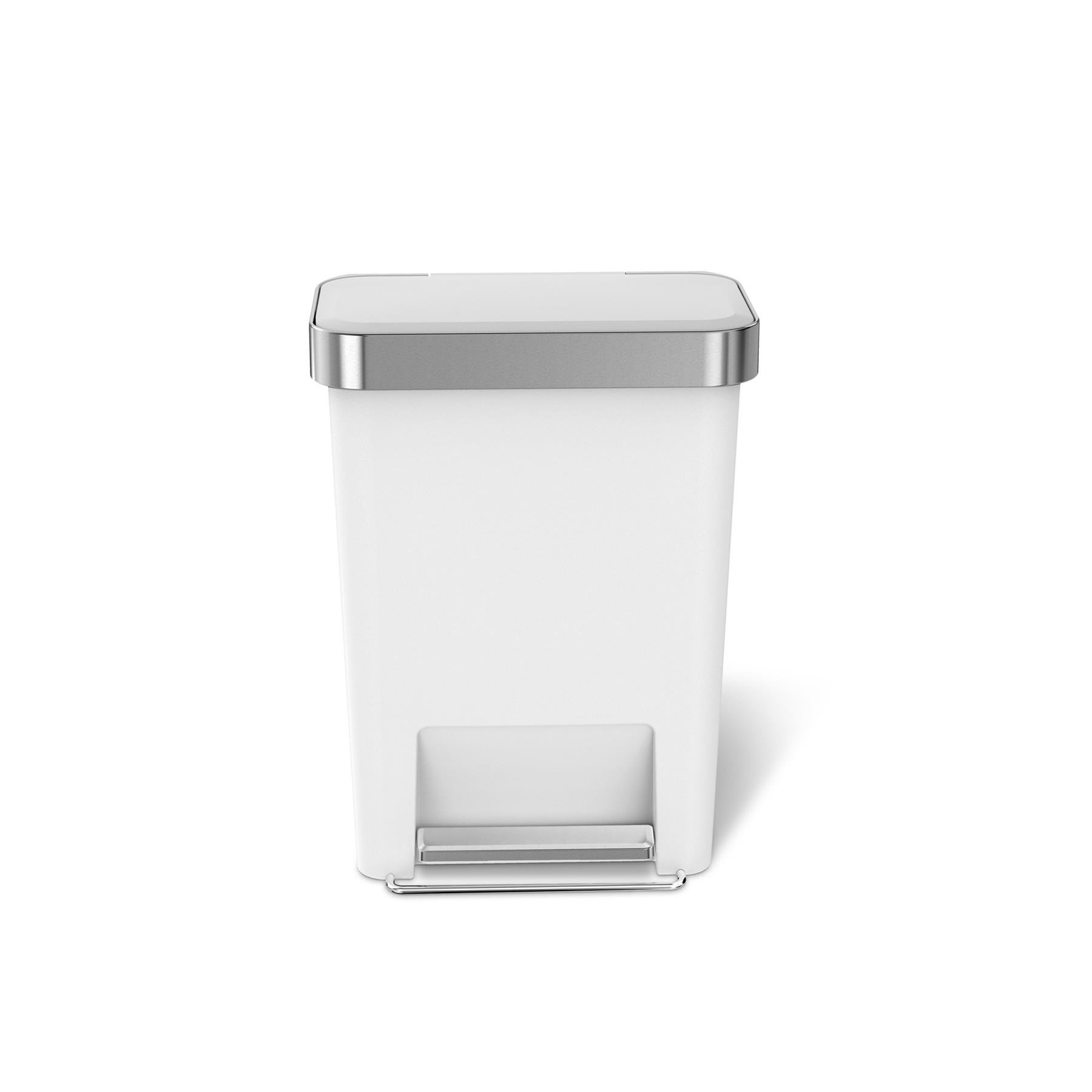 Simplehuman Rectangular Liner Pocket Pedaalemmer 45 Liter