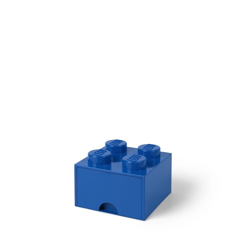 LEGO - Opberglade Brick 4, Blauw - LEGO