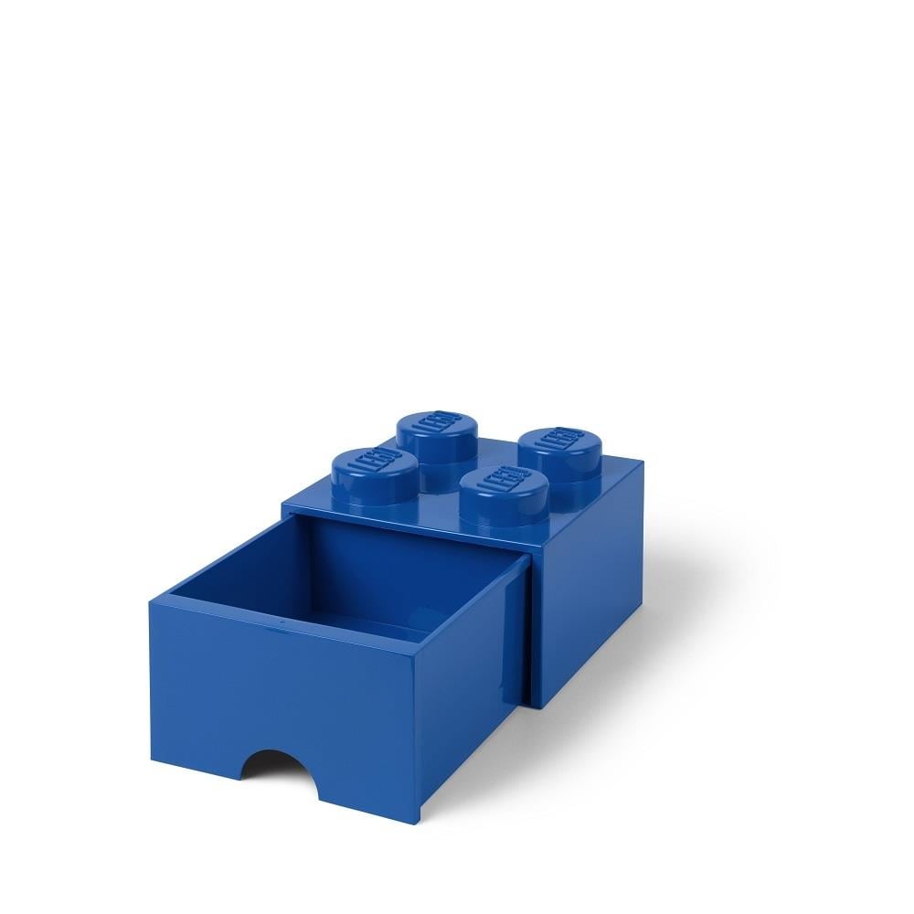 LEGO - Opberglade Brick 4, Blauw - LEGO