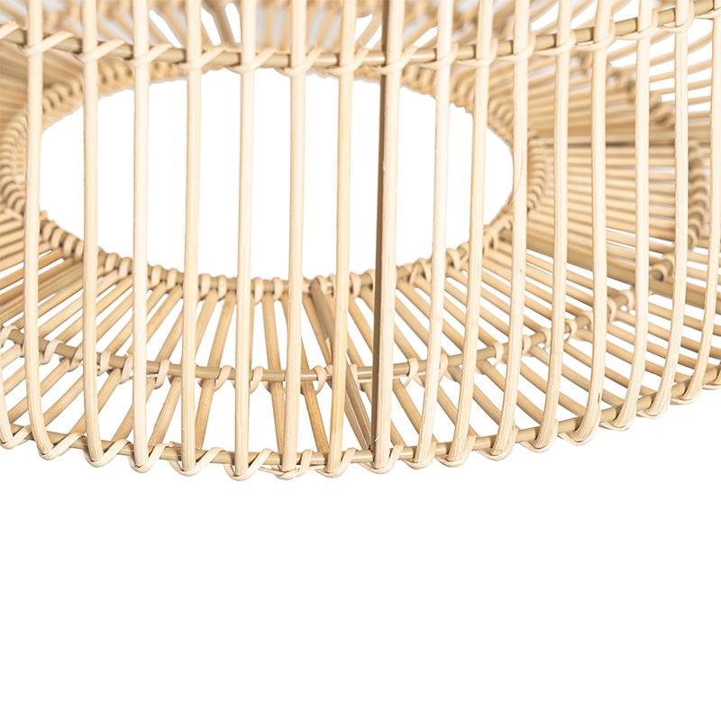 QAZQA Oosterse hanglamp rotan 45 cm - Maud