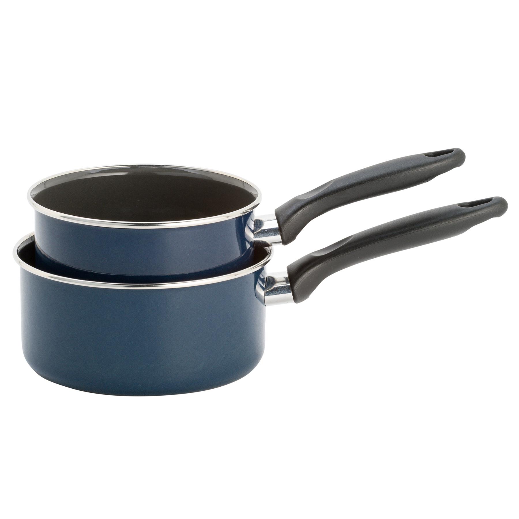 Lite-Body -  Magnus 2 delige steelpannenset - Ø16 CM en Ø18 CM Email