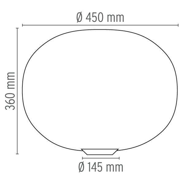 Flos Glo-Ball Basic 2 tafellamp