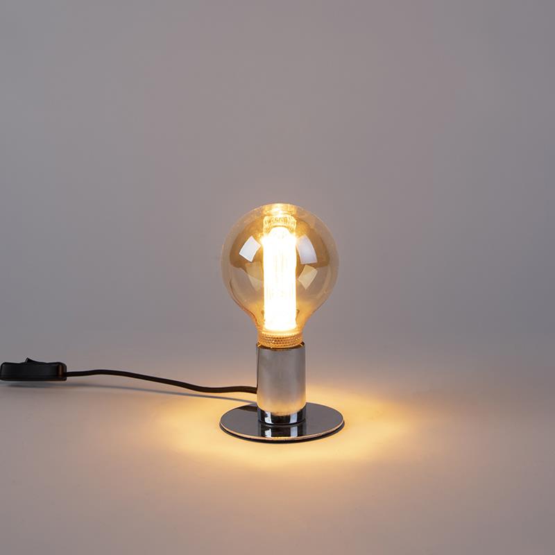 LUEDD LED lamp G95 E27 5W 1800K amber 3-staps dimbaar
