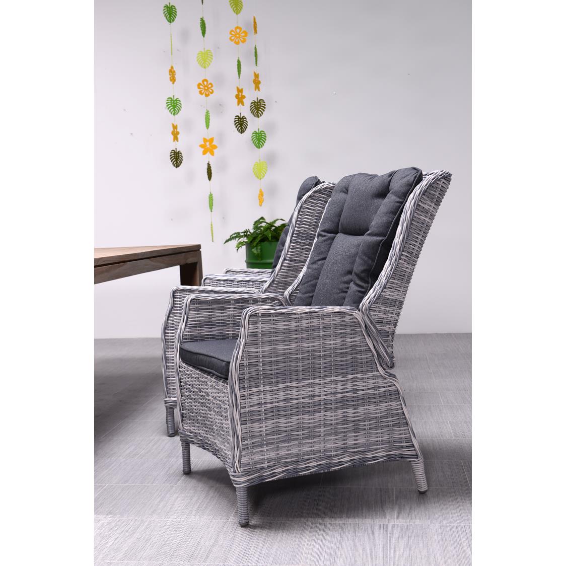 Garden Impressions Gabon loungeset 3-delig - taupe